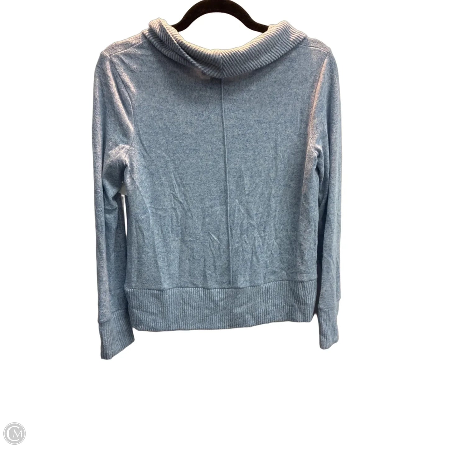 Sweatshirt Collar By Bcx In Blue, Size: S