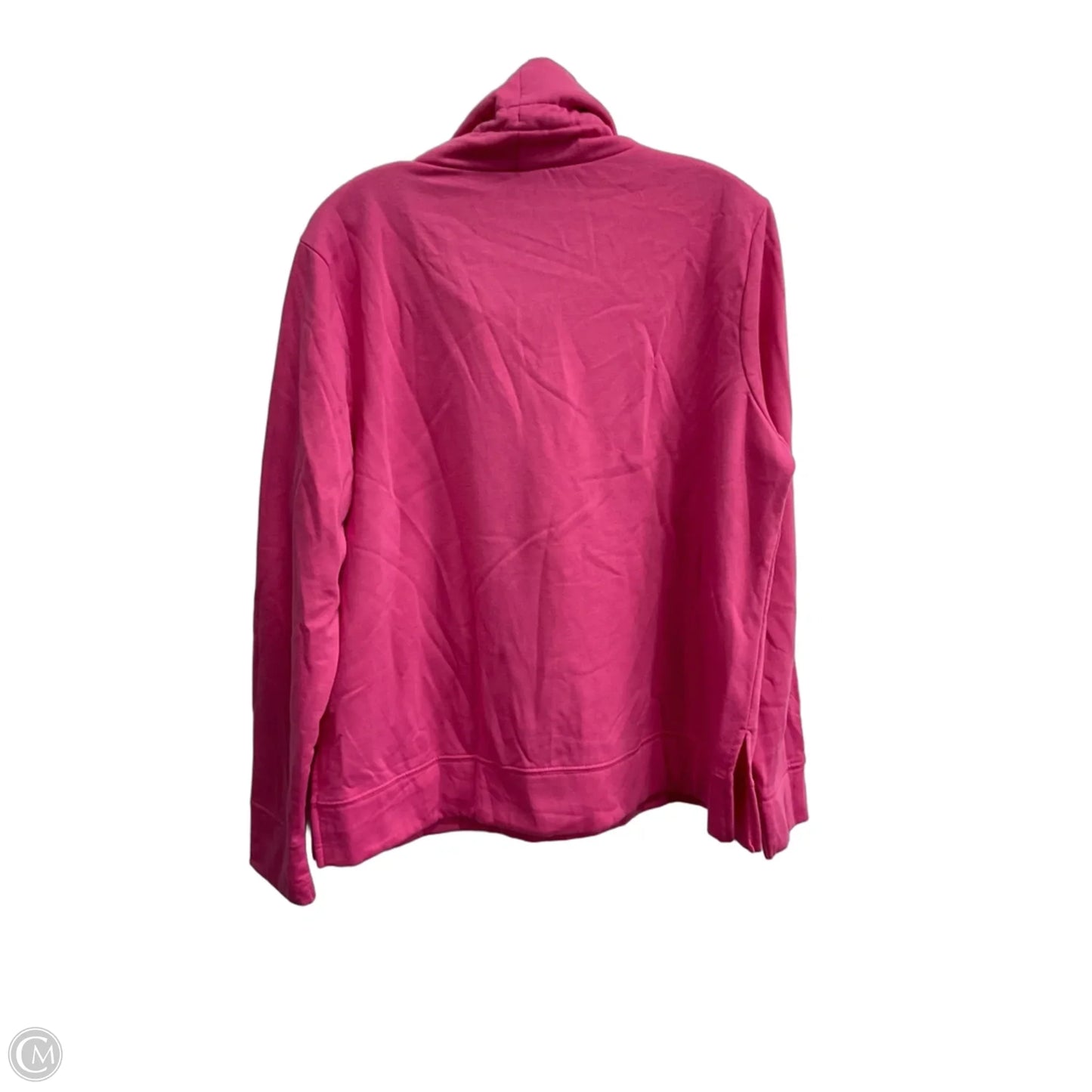 Sweatshirt Collar By St Johns Bay In Pink, Size: L
