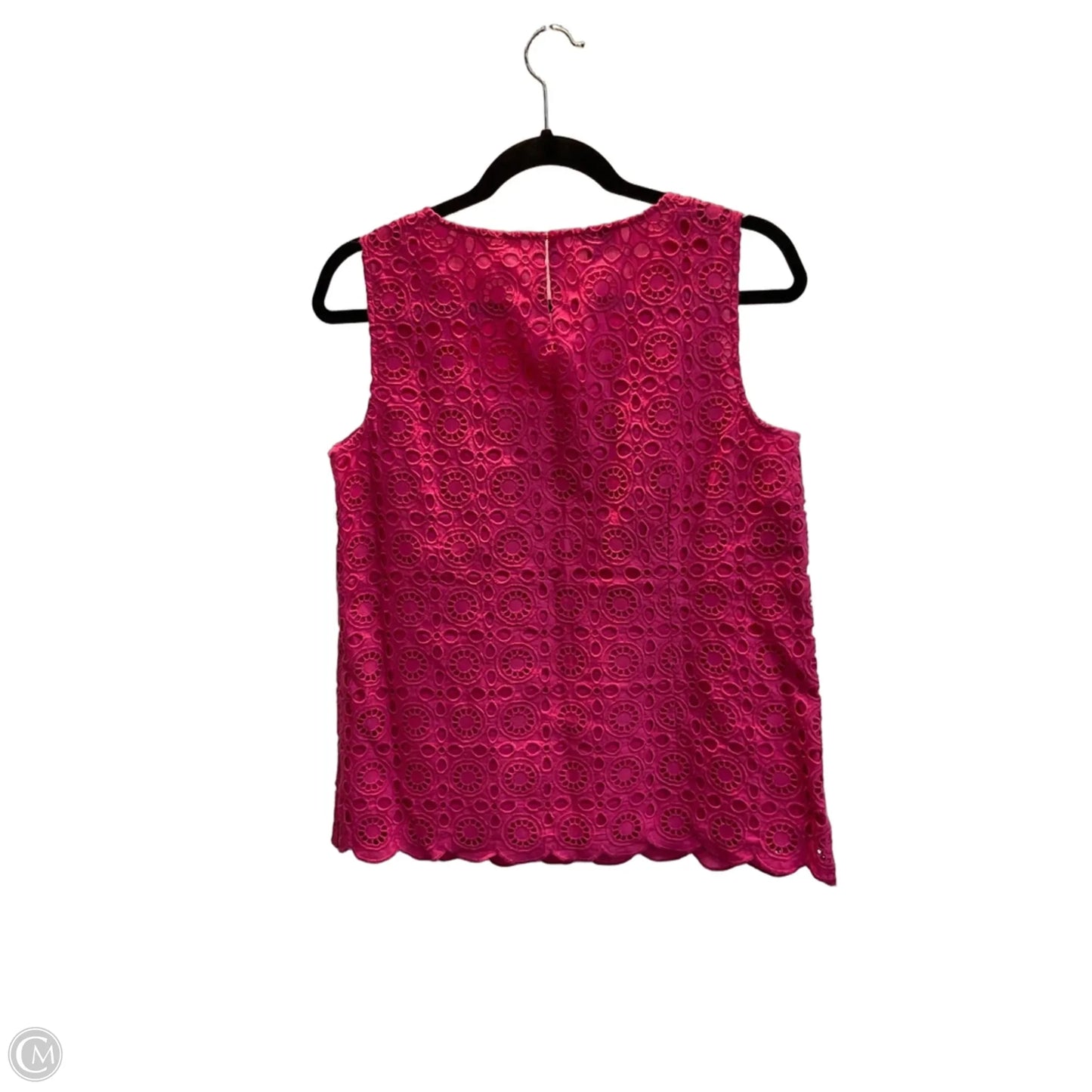 Top Sleeveless By Talbots In Pink, Size: S