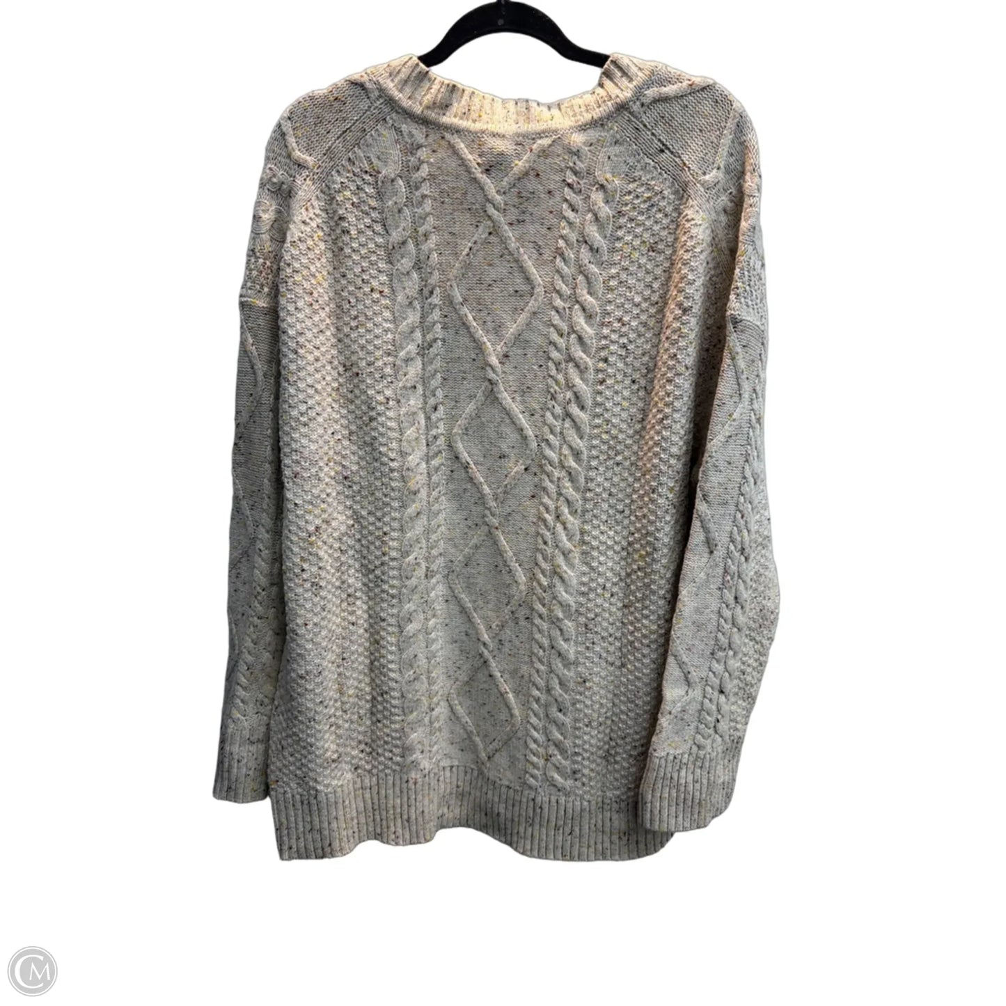 Sweater Cardigan By J. Crew In Tan, Size: Xl