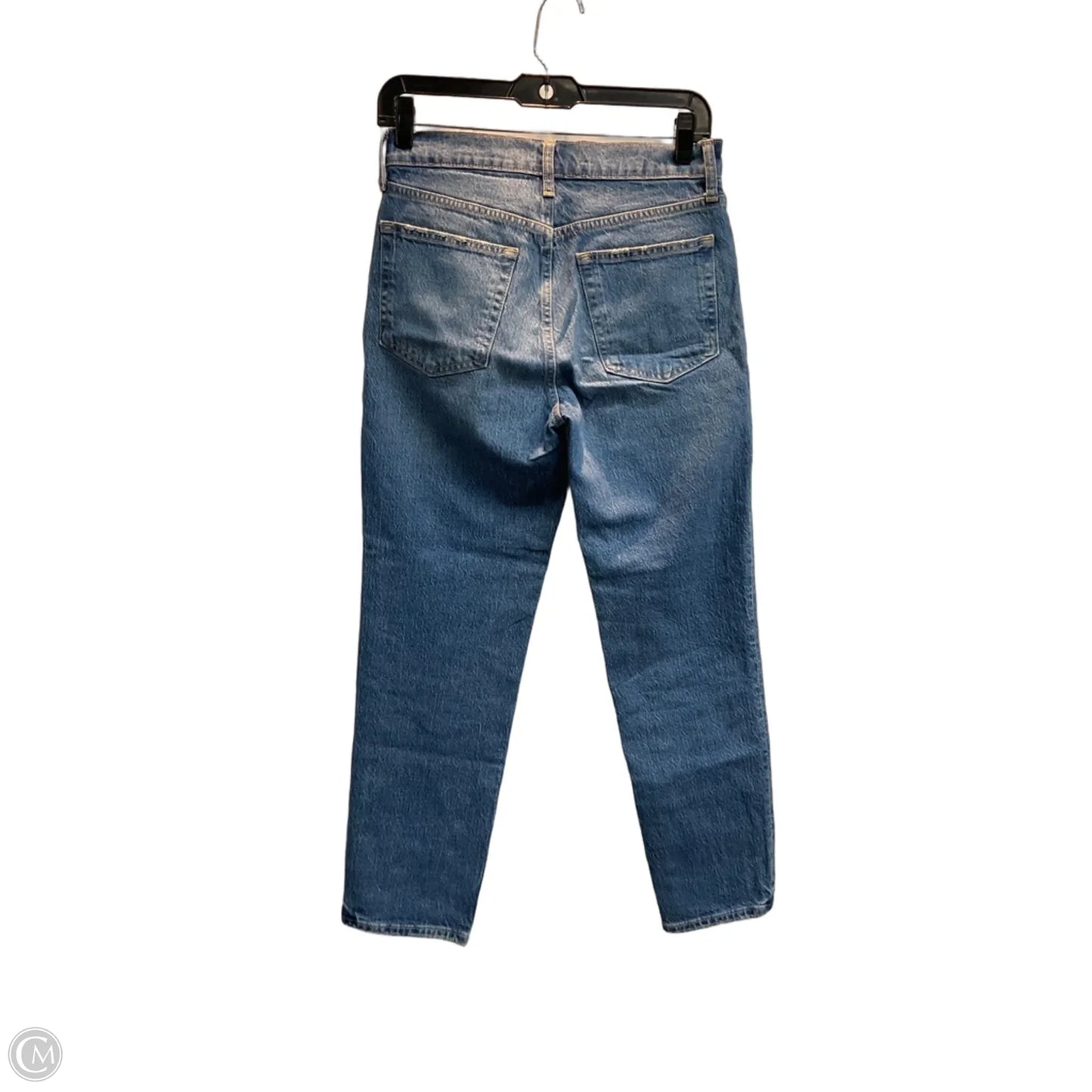 Jeans Straight By Gap In Blue Denim, Size: 2