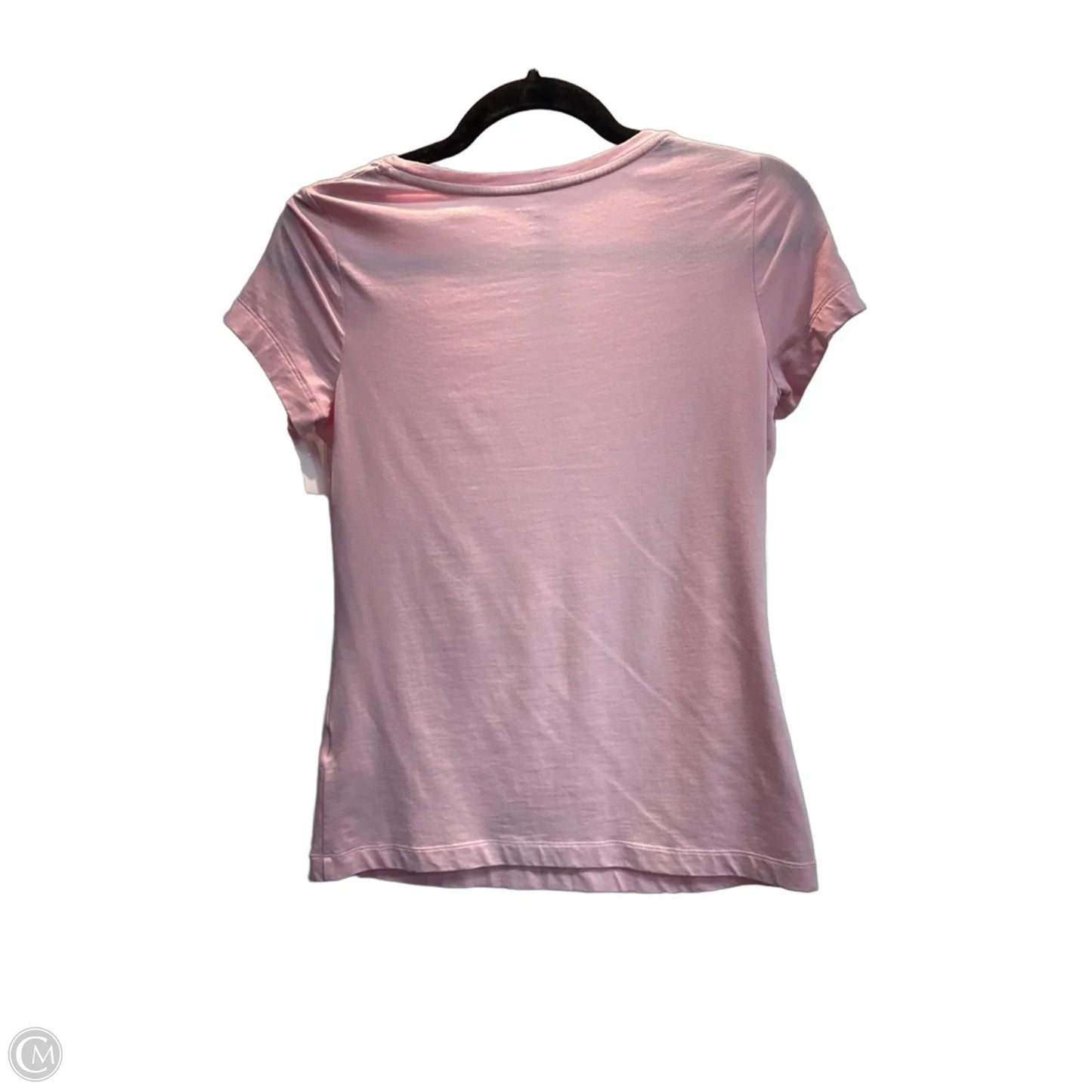 Top Short Sleeve Basic By Lands End In Pink, Size: Xs