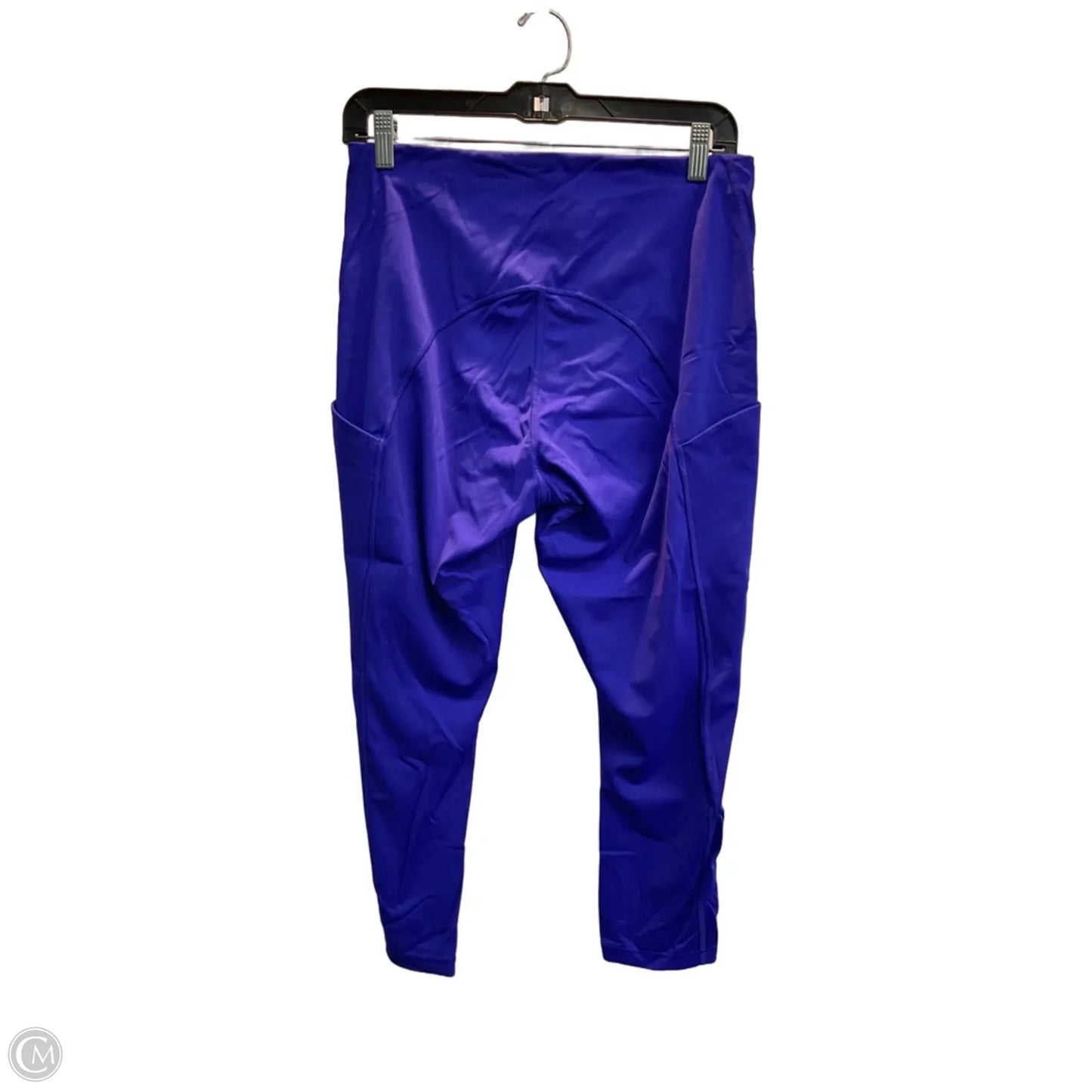 Athletic Capris By Athleta In Blue, Size: 1x