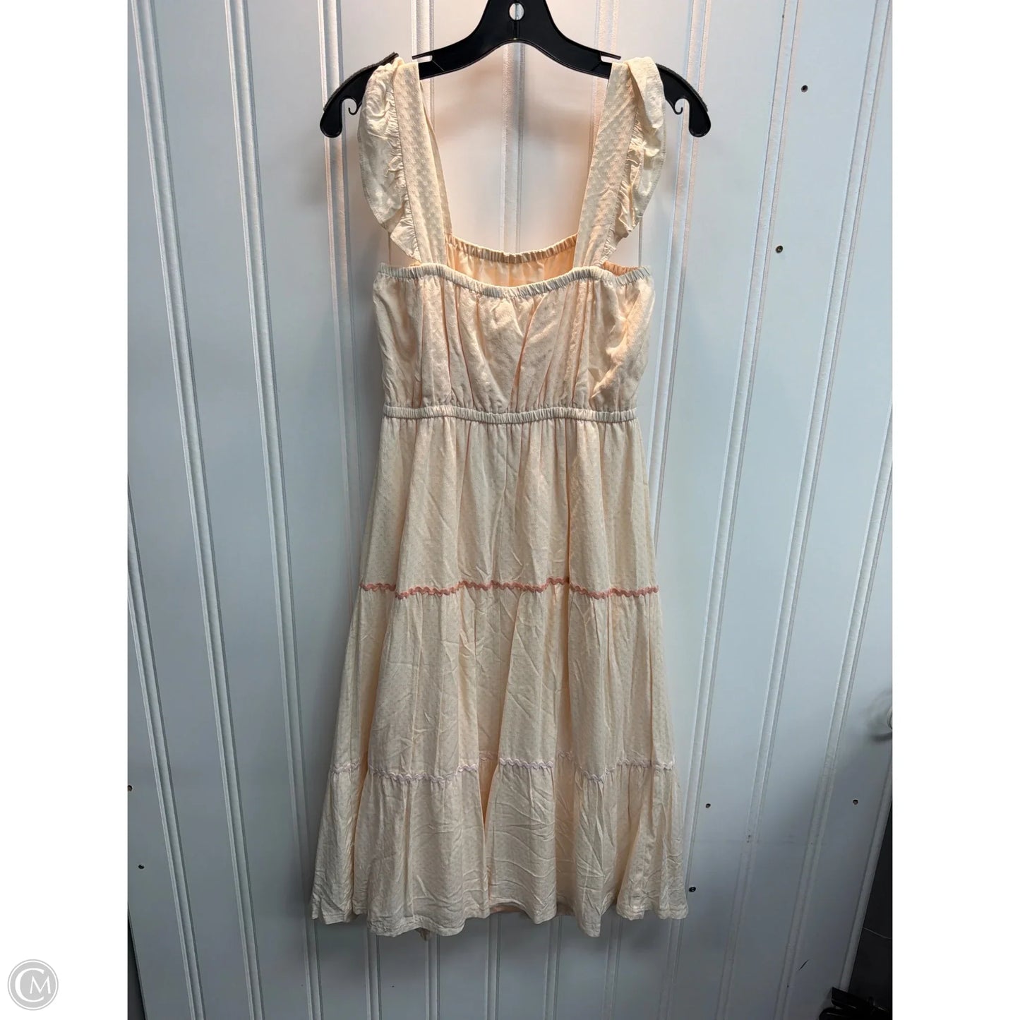 Dress Casual Maxi By Lc Lauren Conrad In Cream, Size: M
