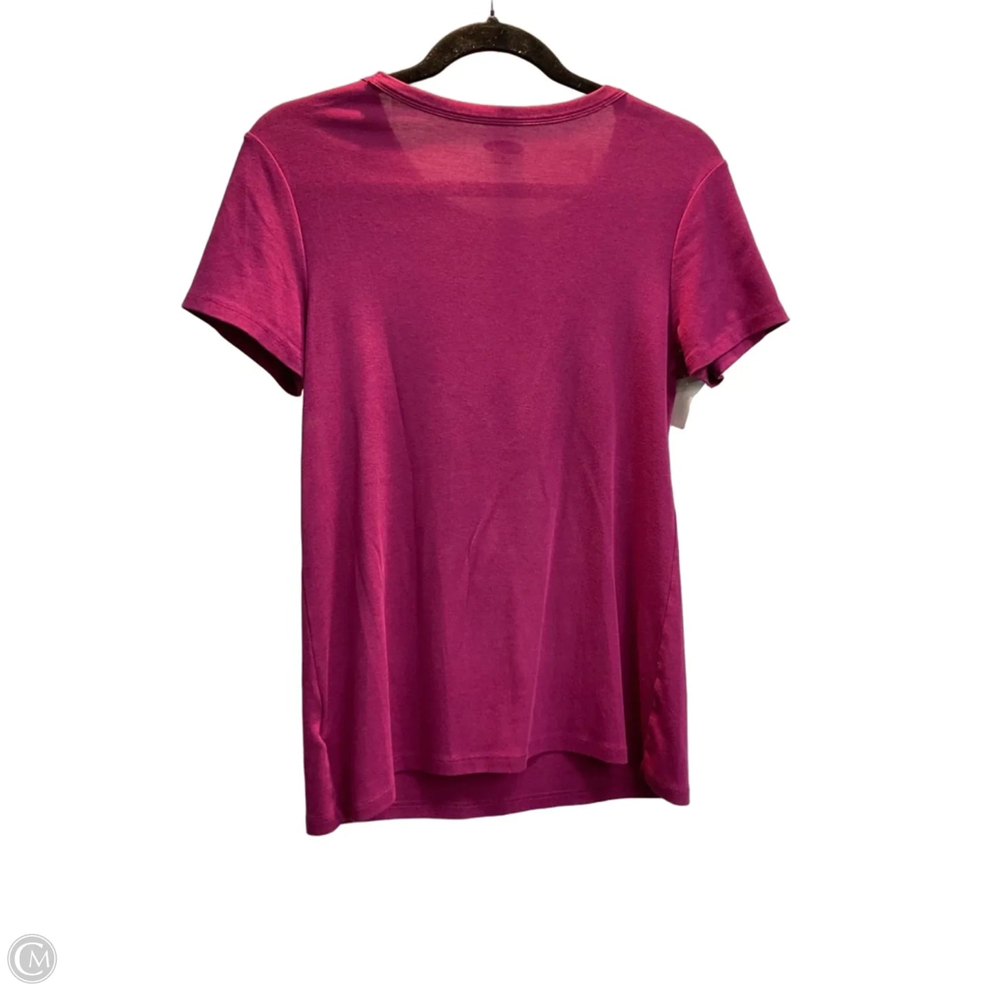 Top Short Sleeve Basic By Old Navy In Pink, Size: M
