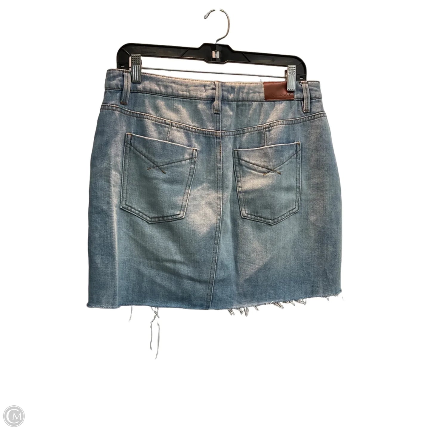 Skirt Mini & Short By Clothes Mentor In Blue Denim, Size: 10