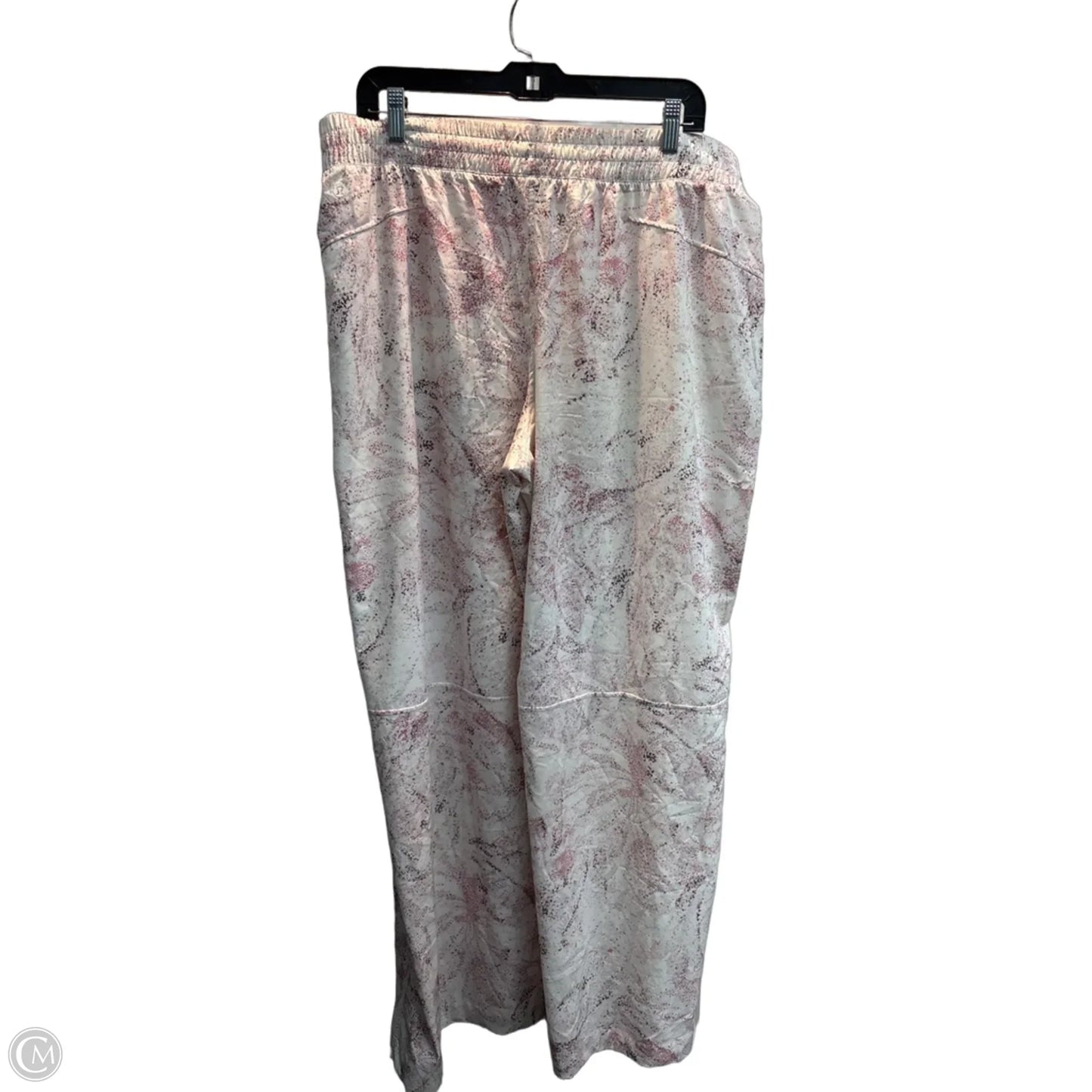 Athletic Pants By Lululemon In Pink, Size: L