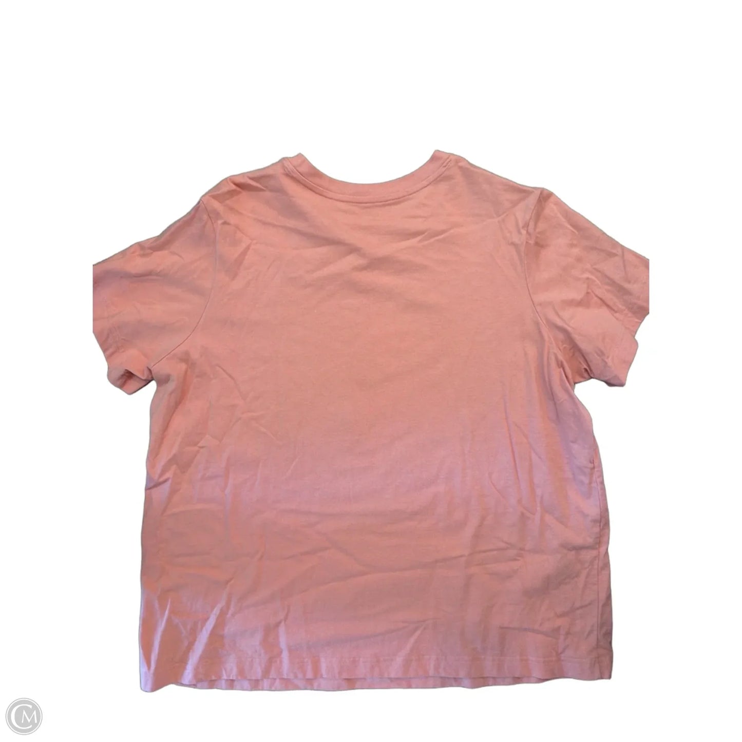Top Short Sleeve Basic By Disney In Orange, Size: L