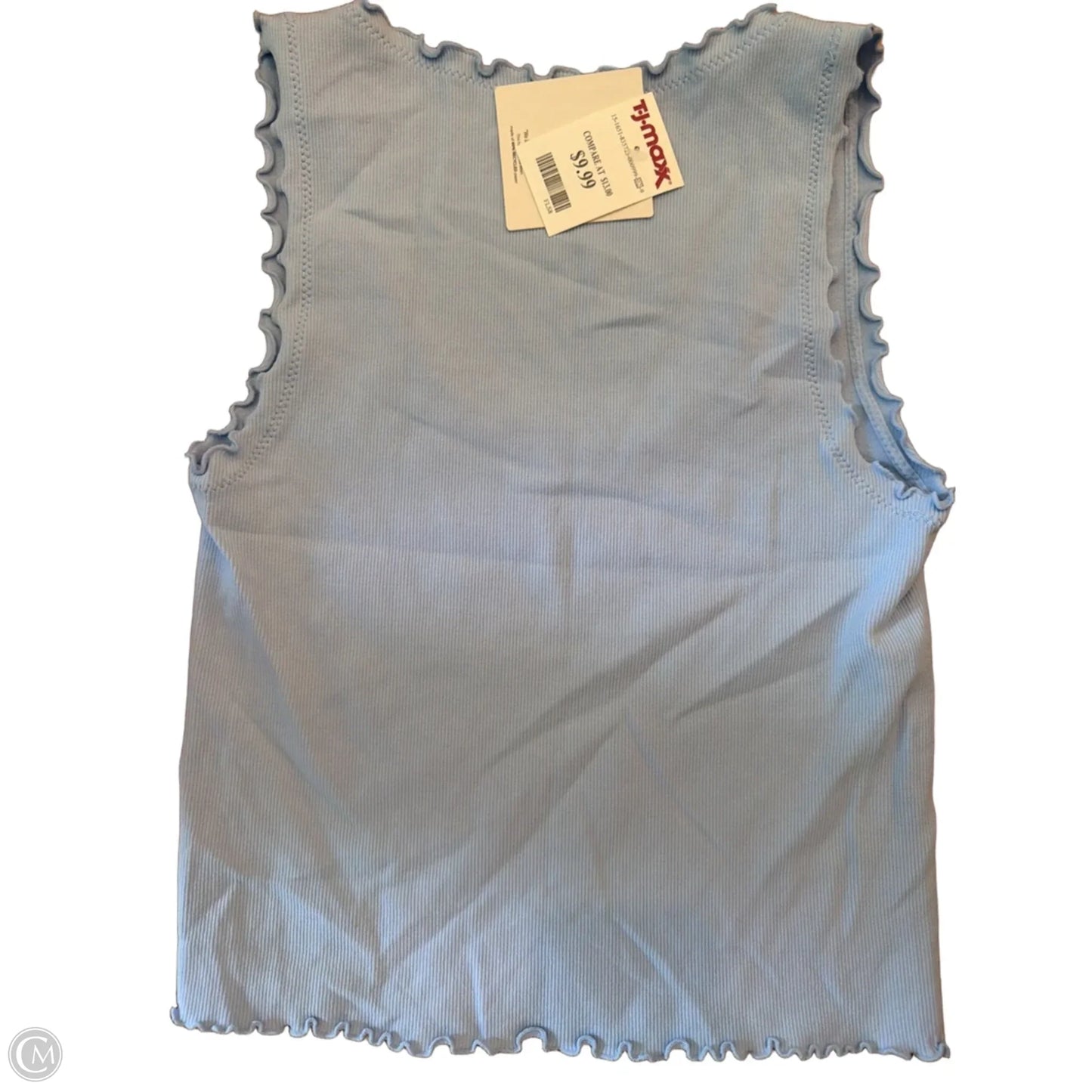 Tank Top By Clothes Mentor In Blue, Size: L