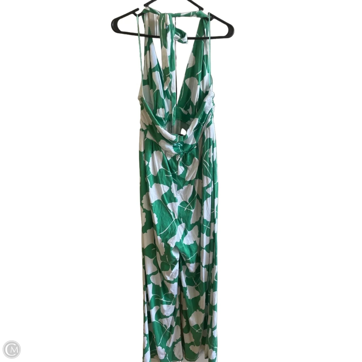Jumpsuit By Target-designer In Green & White, Size: Xxl