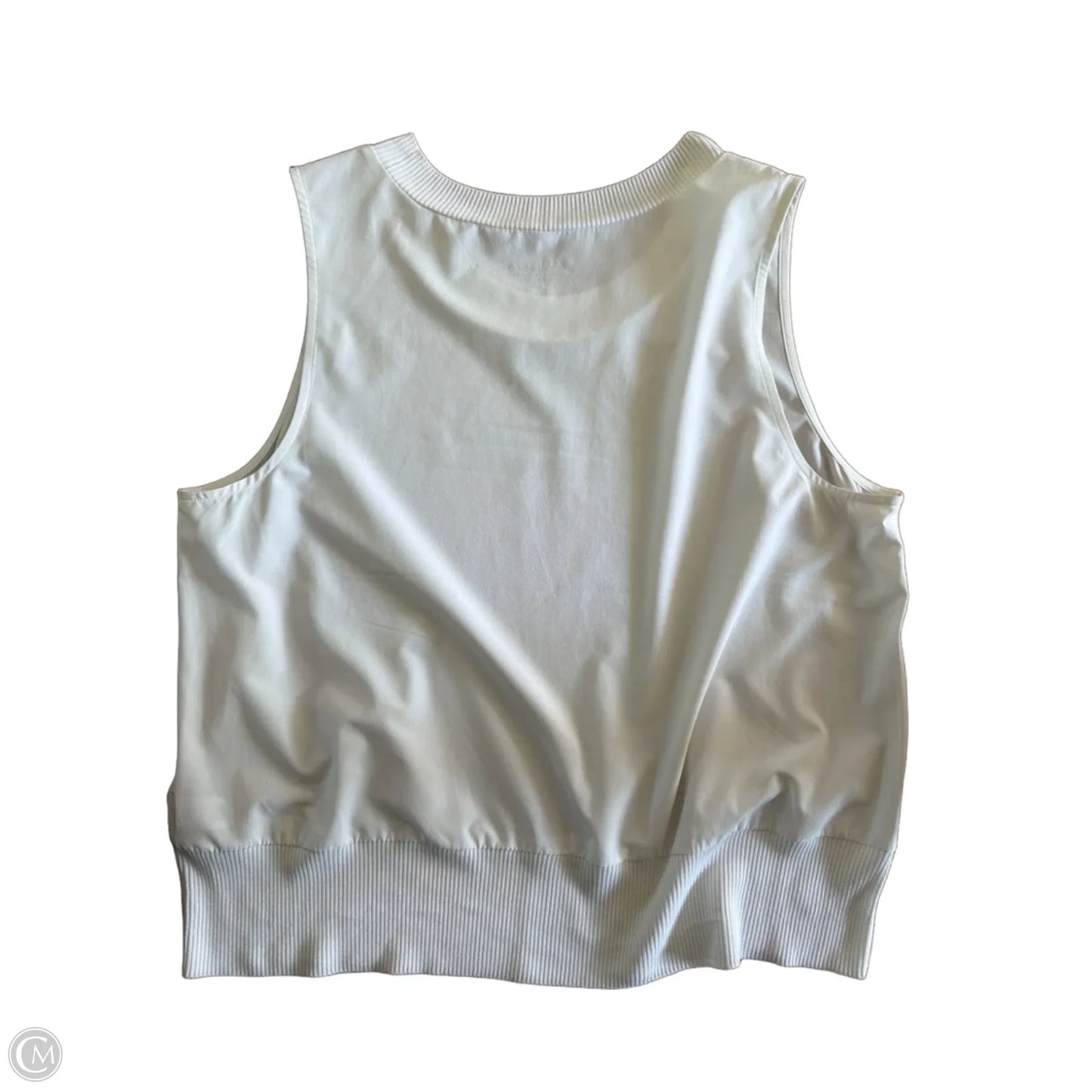 Tank Top By Athleta In White, Size: M