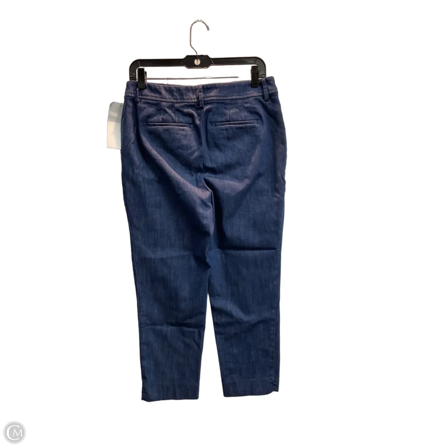 Jeans Cropped By Talbots In Blue Denim, Size: 10p