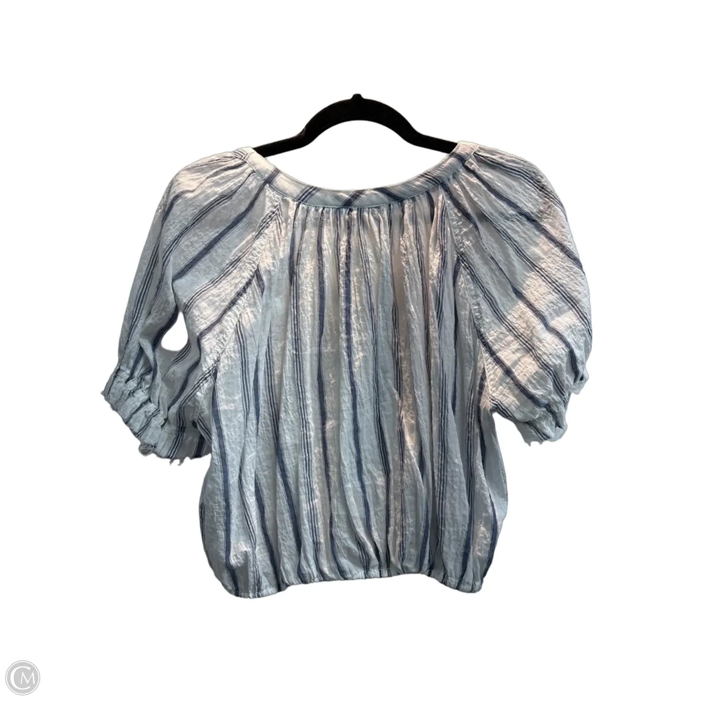 Top Short Sleeve By Pilcro In Striped Pattern, Size: S