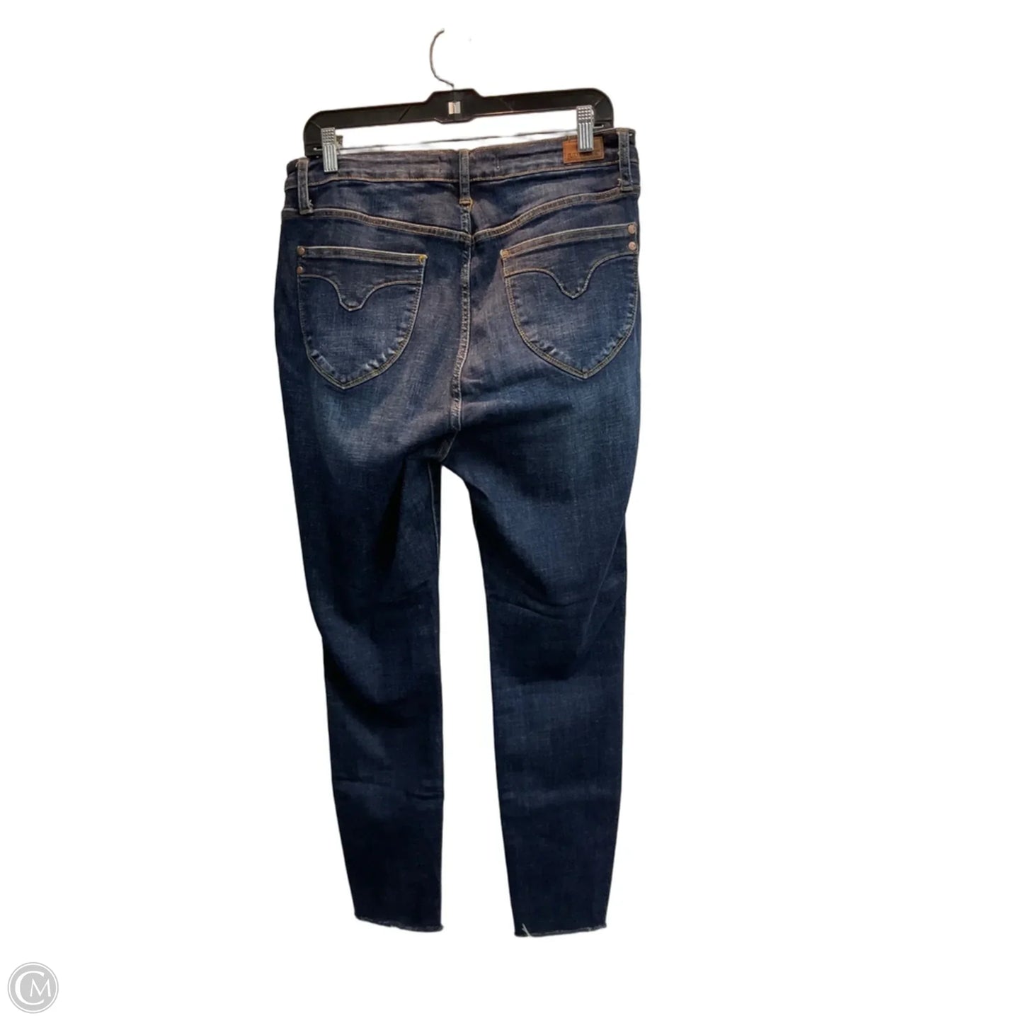 Jeans Skinny By Judy Blue In Blue Denim, Size: 14
