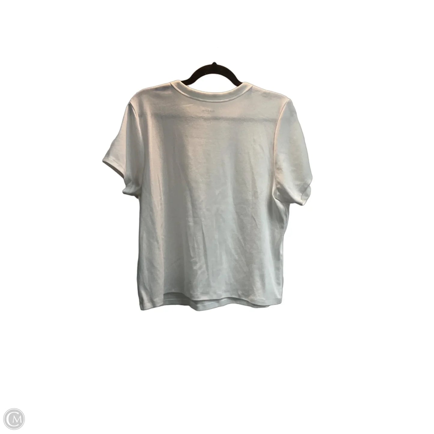 Top Short Sleeve Basic By Old Navy In White, Size: 2x