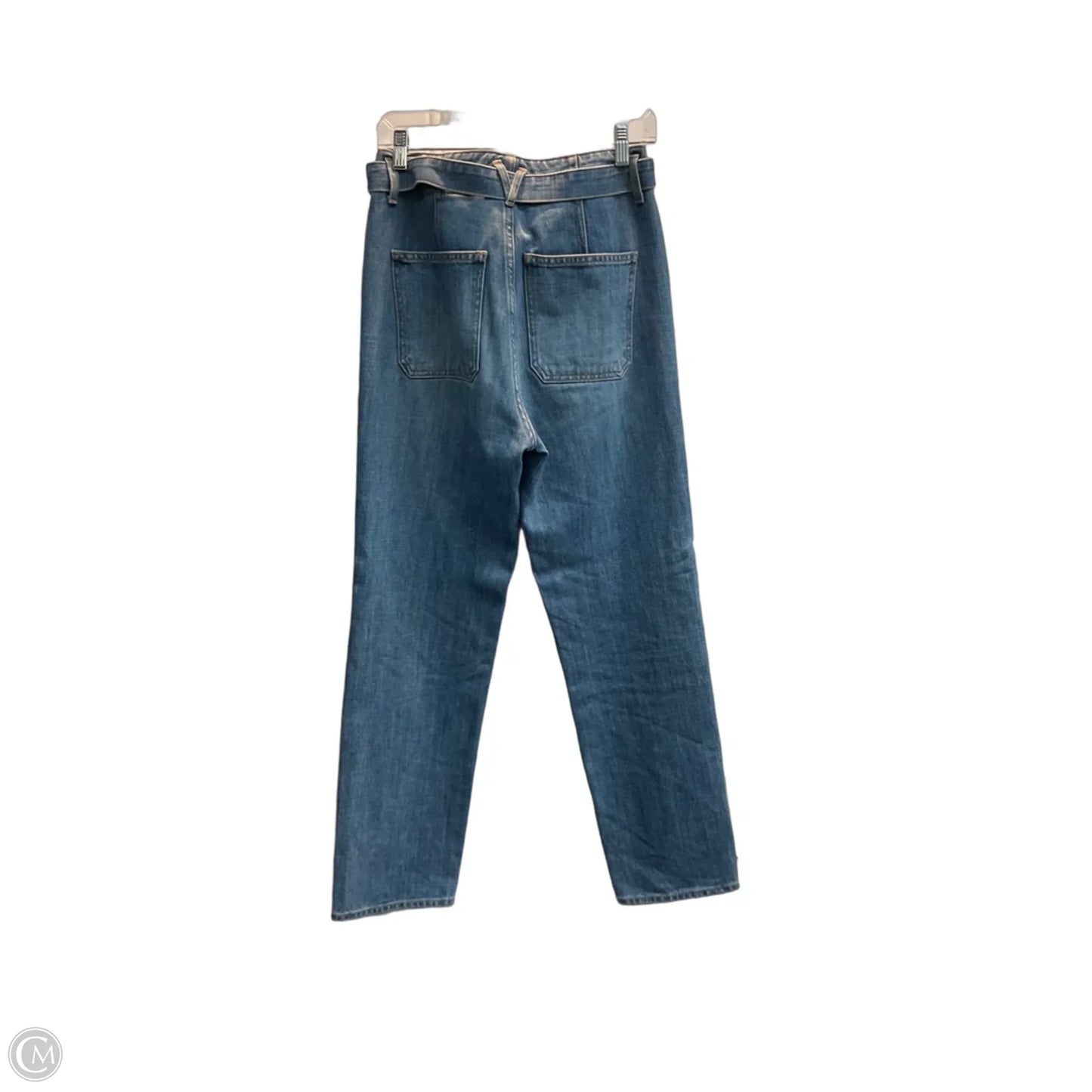Jeans Straight By Veronica Beard In Blue Denim, Size: 4
