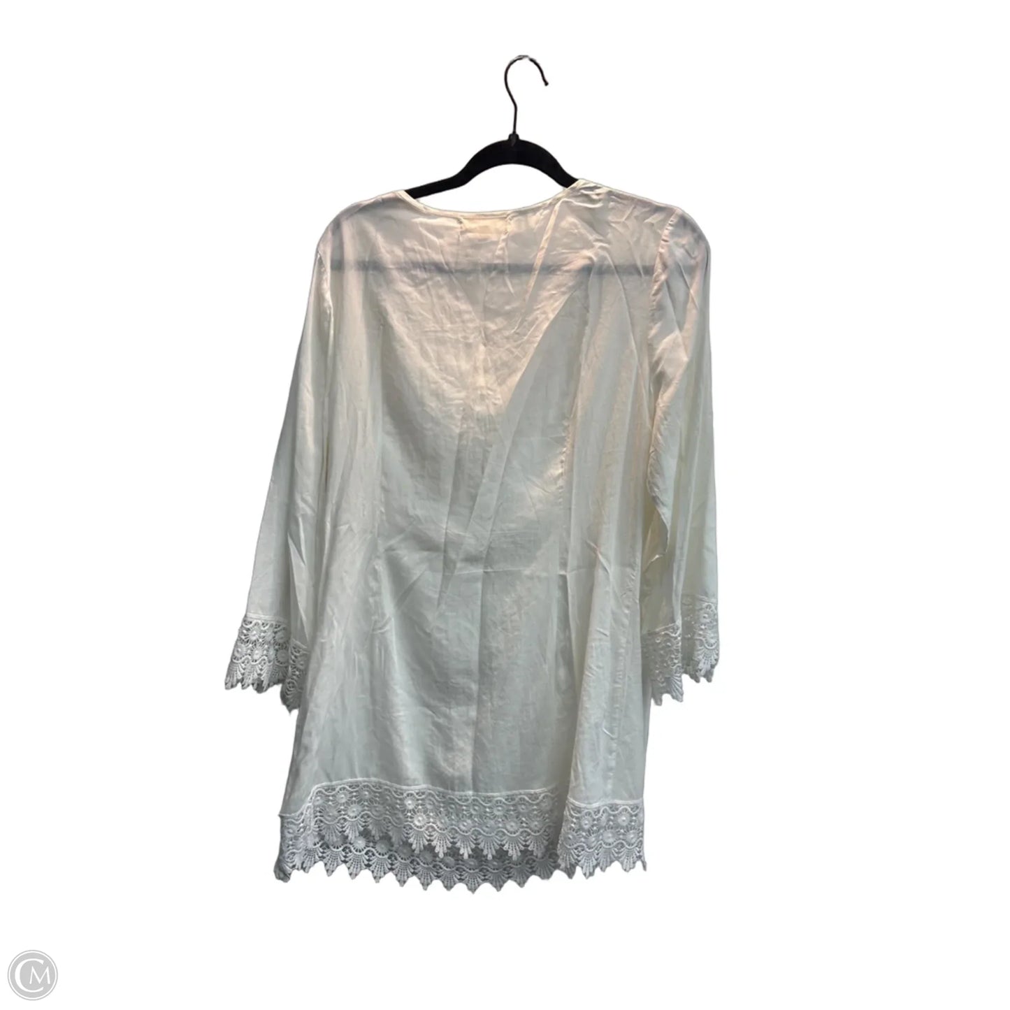 Swimwear Cover-up By Solitaire In White, Size: M