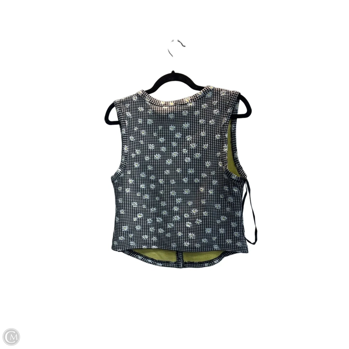 Top Sleeveless By New In In Floral Print, Size: L