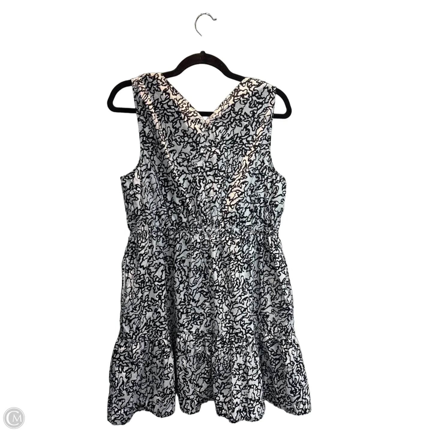 Dress Work By Halogen In Black & White, Size: L