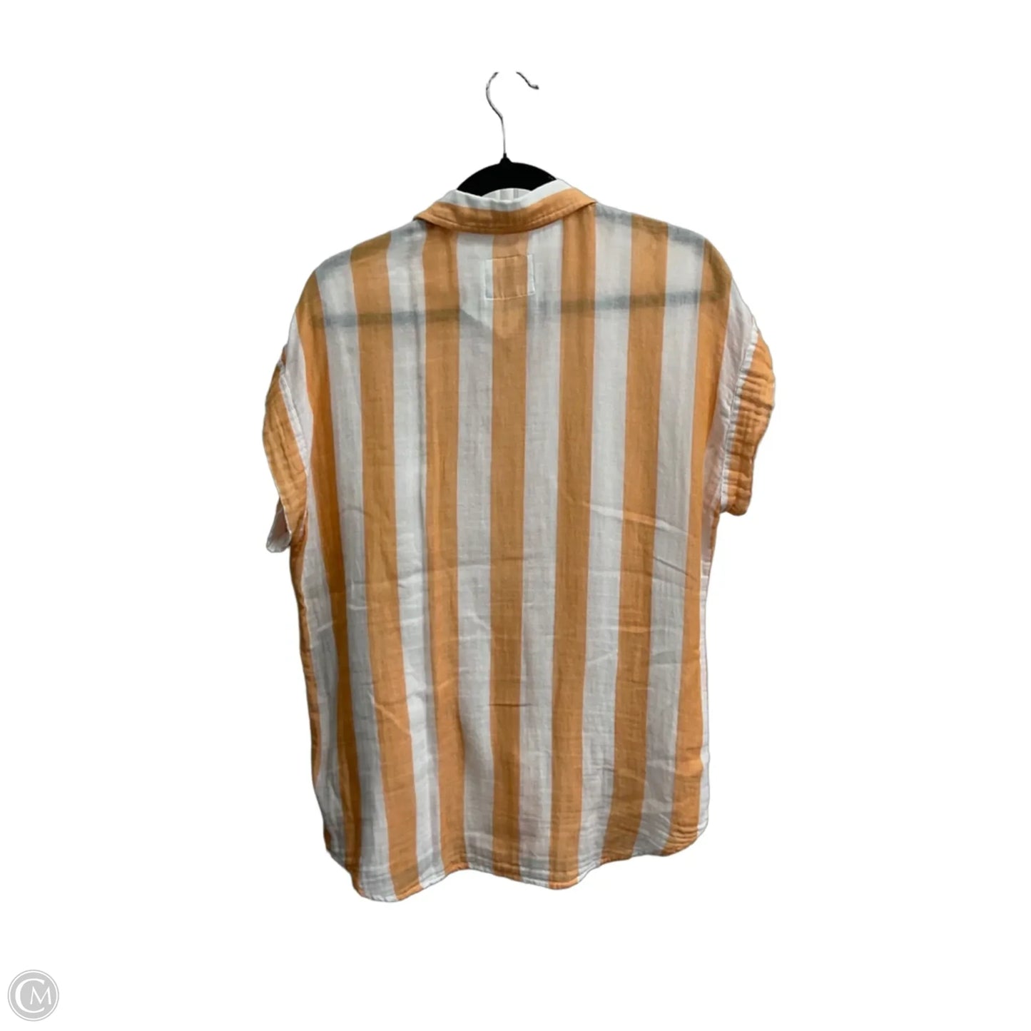 Top Short Sleeve By Rails In Striped Pattern, Size: M