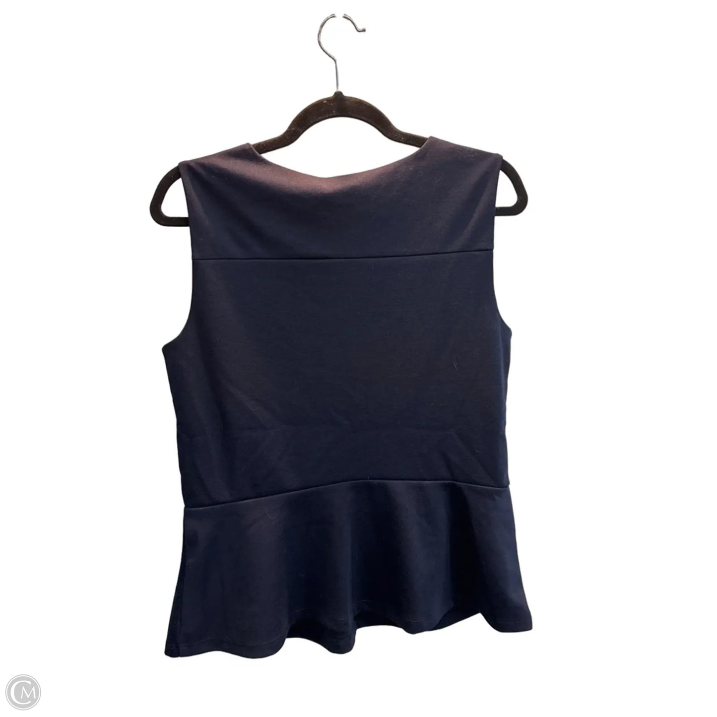 Top Sleeveless By Limited In Navy, Size: M