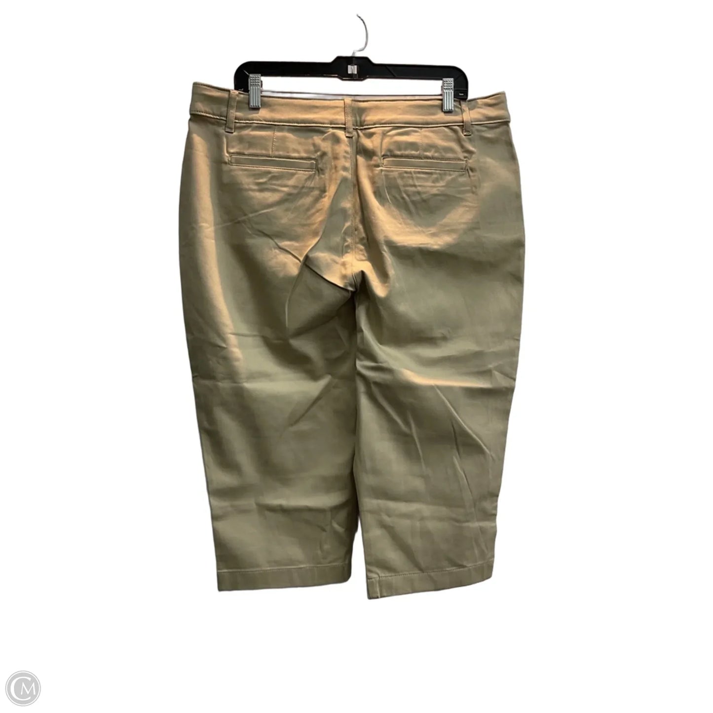 Capris By St Johns Bay In Tan, Size: 18