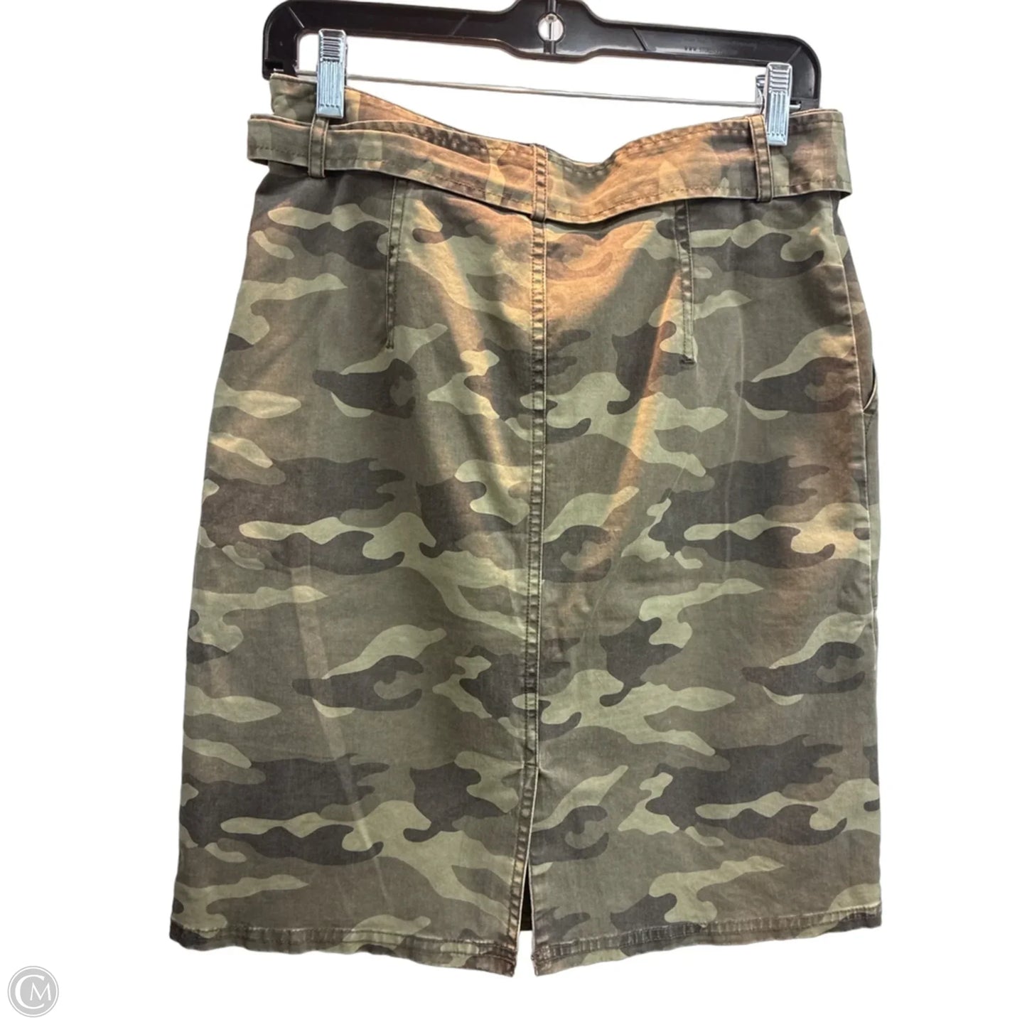 Skirt Midi By Banana Republic In Camouflage Print, Size: 4