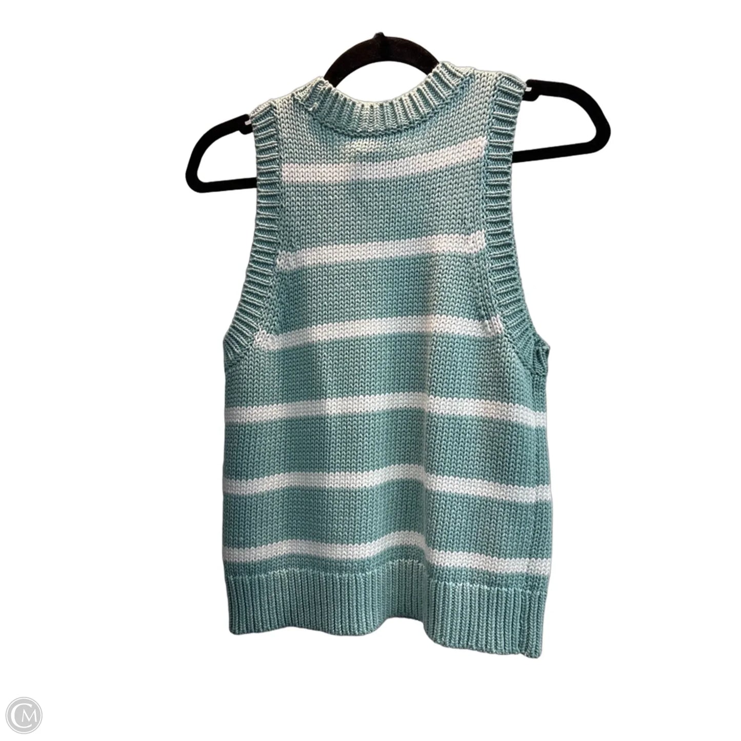 Top Sleeveless By Vineyard Vines In Striped Pattern, Size: S