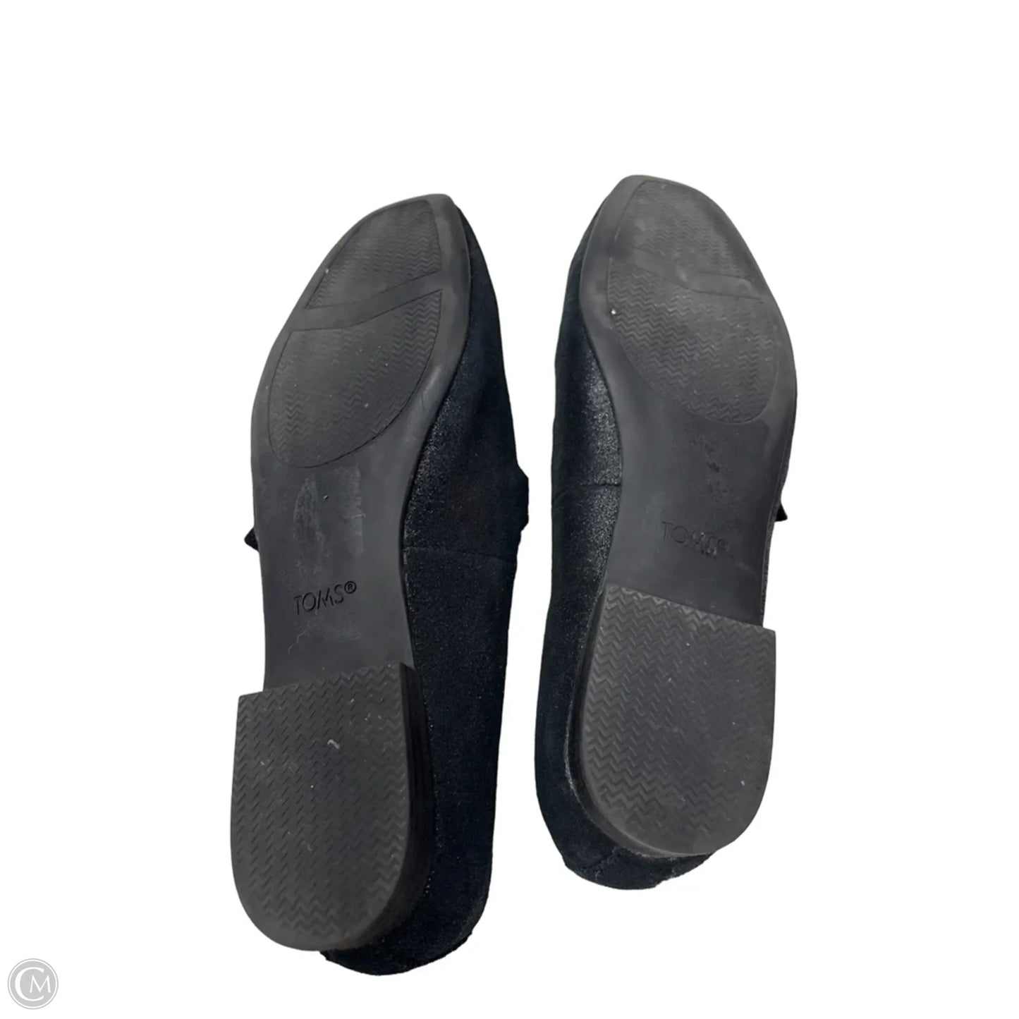 Shoes Flats By Toms In Black, Size: 9
