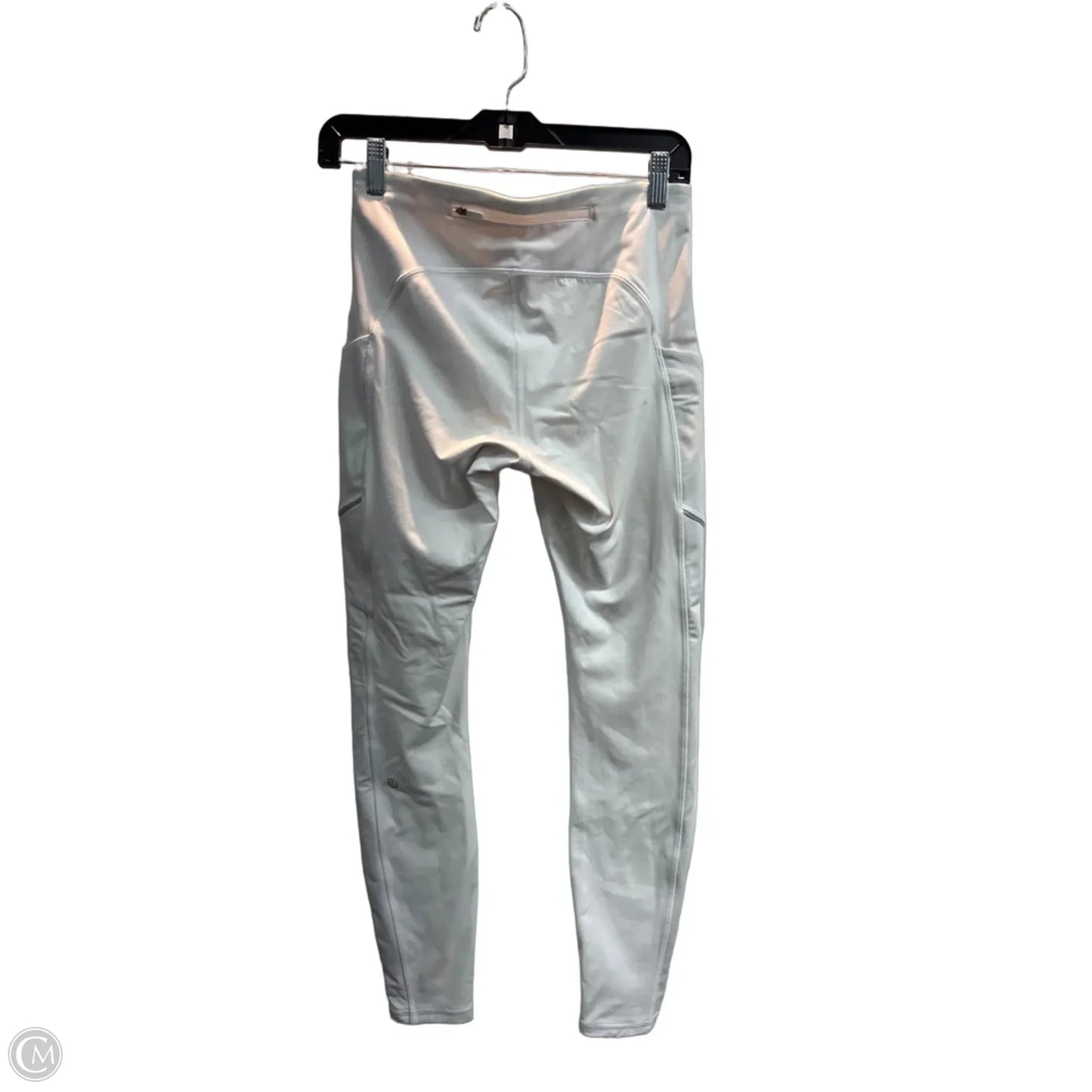 Athletic Leggings By Lululemon In White, Size: S