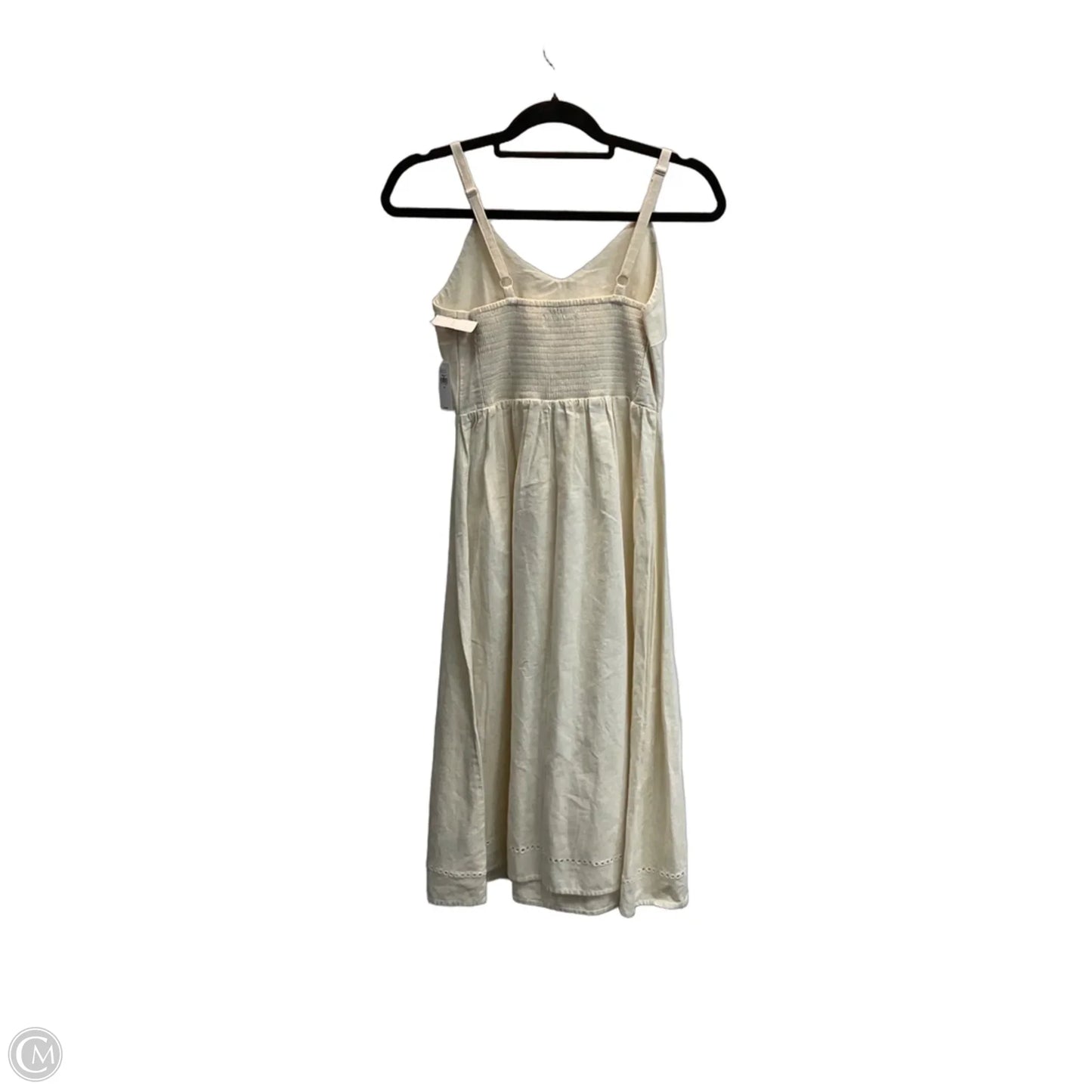 Dress Casual Midi By Old Navy In Cream, Size: Xs
