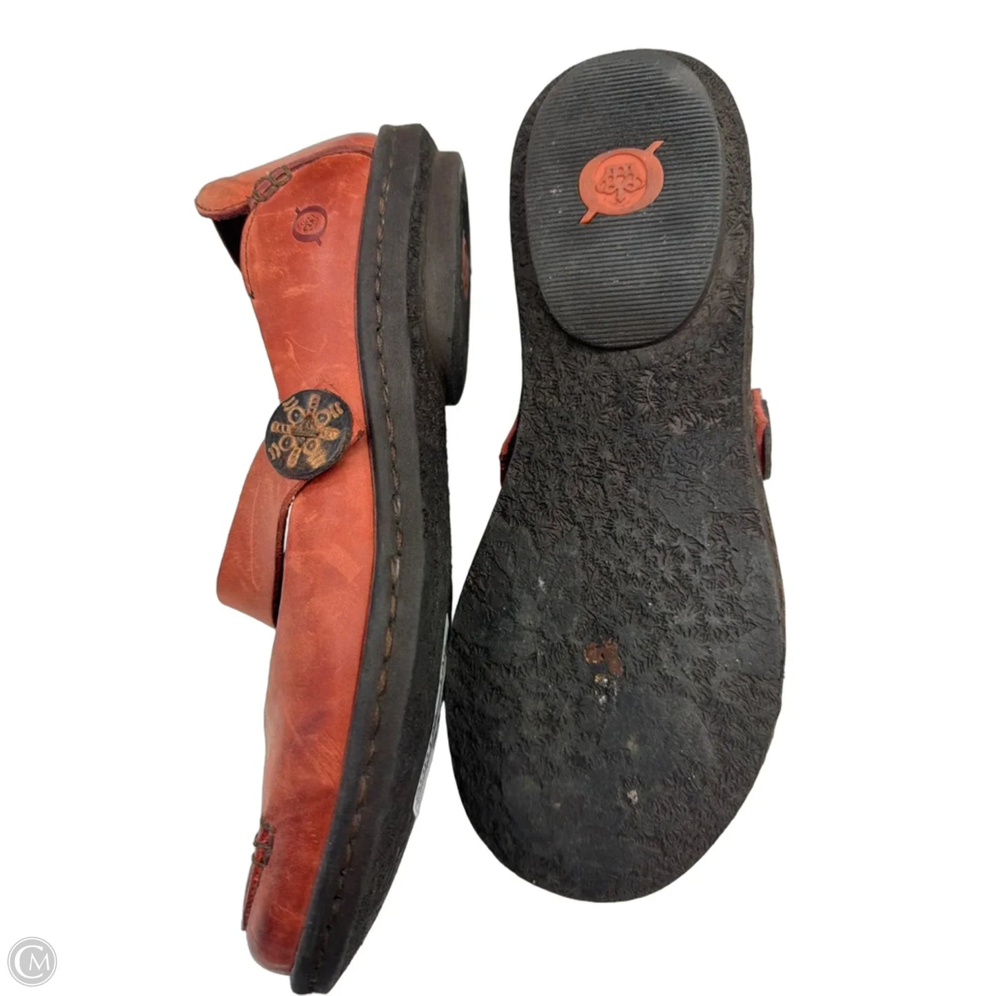 Shoes Flats By Born In Red, Size: 9