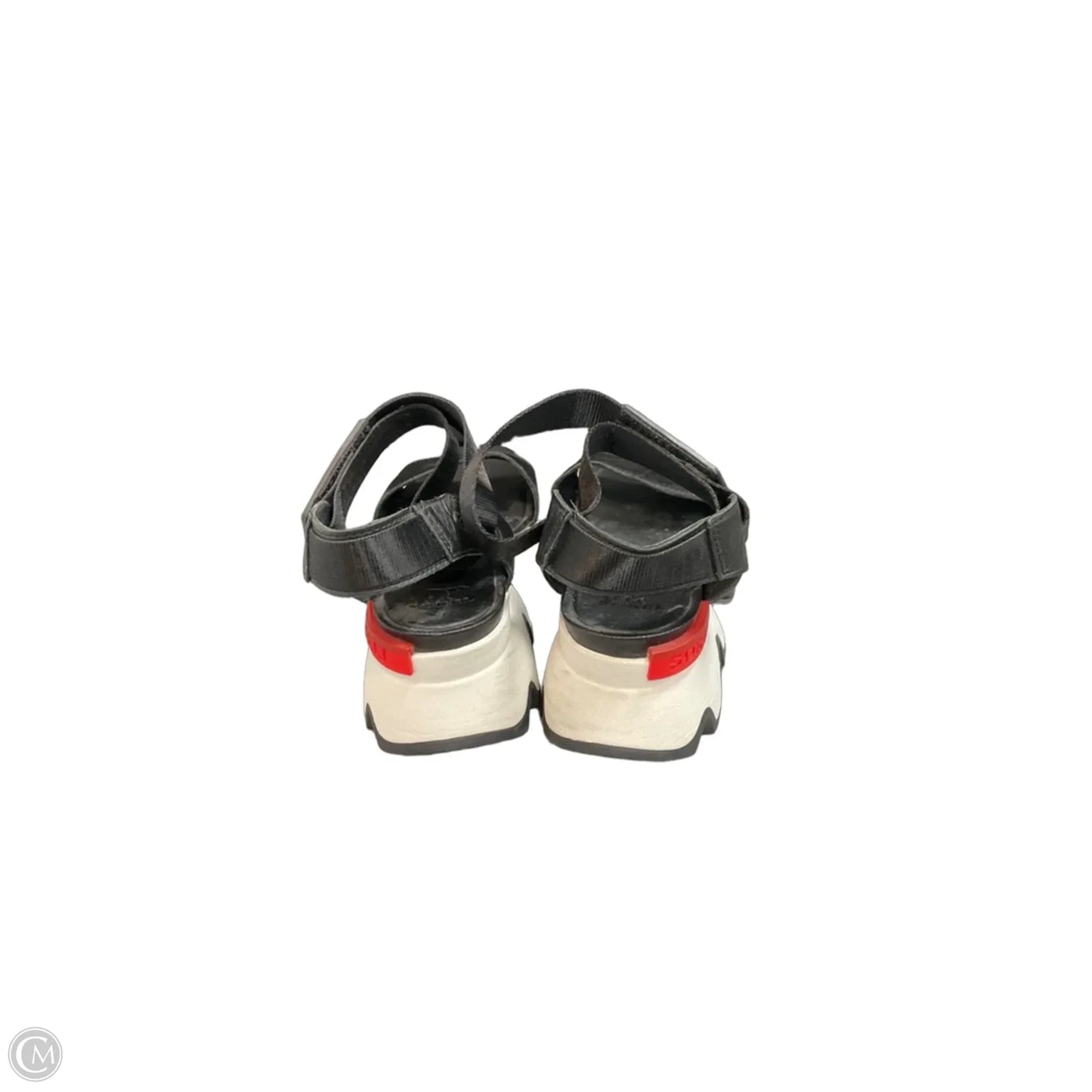 Sandals Heels Platform By Sorel In Black, Size: 9.5