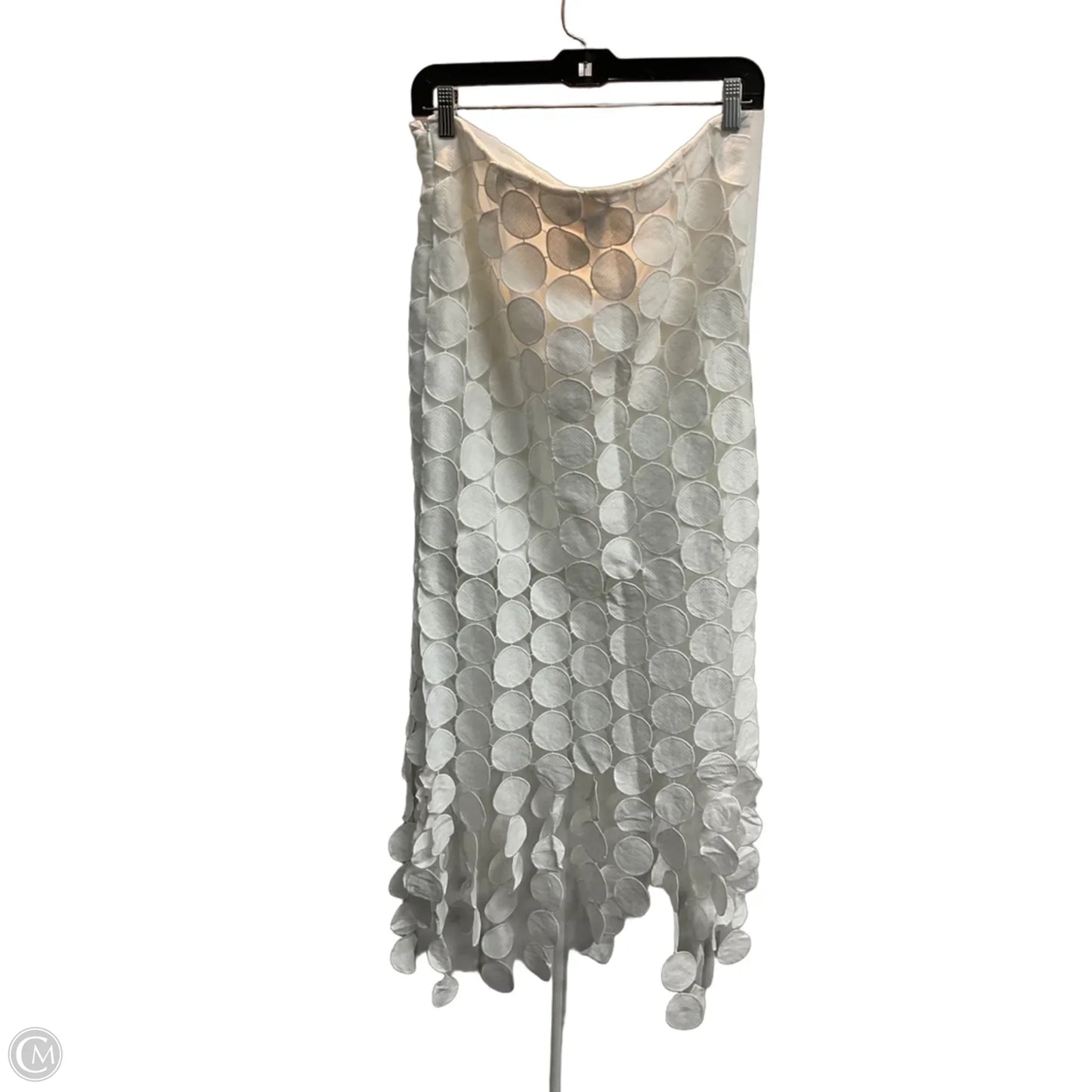 Skirt Maxi By Boohoo Boutique In White, Size: 12