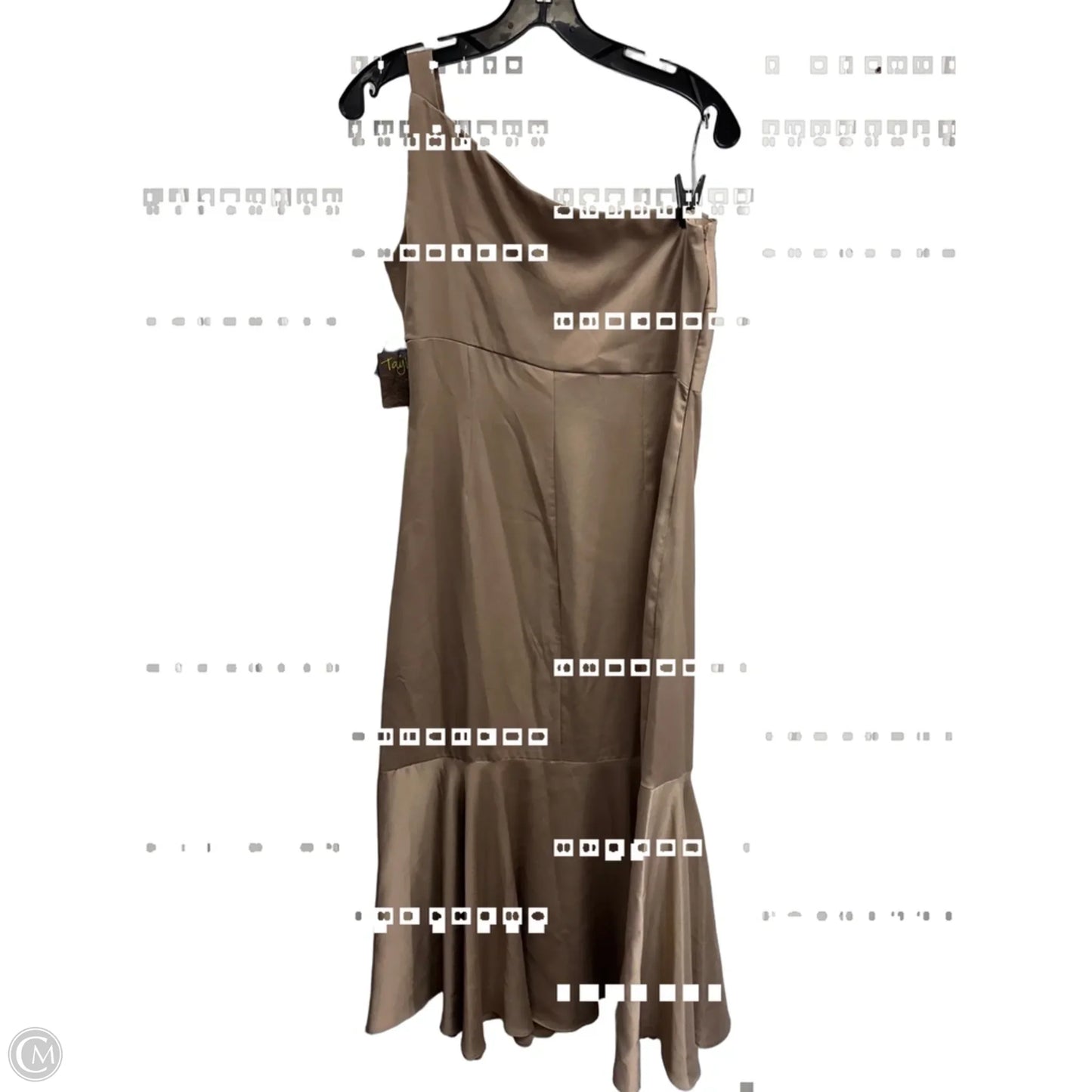Dress Party Long By Taylor In Taupe, Size: S