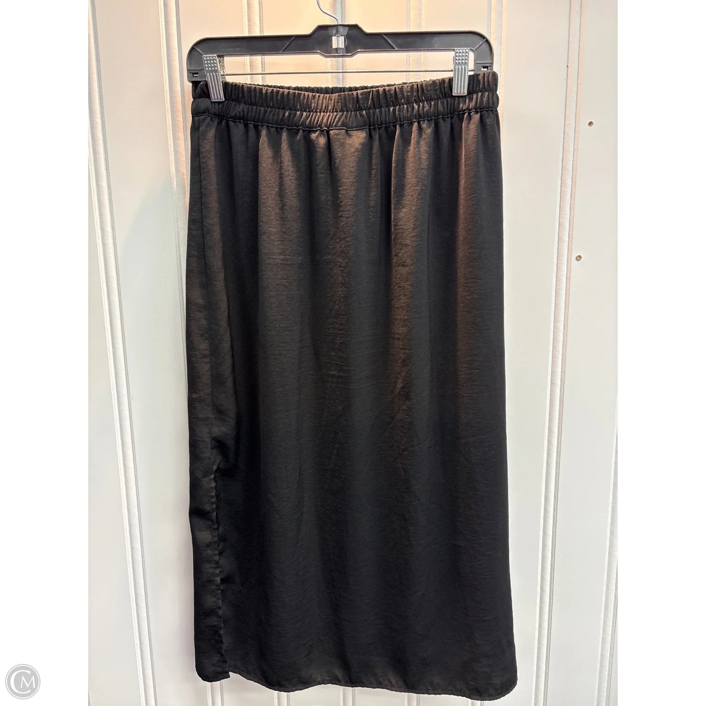 Skirt Maxi By Gap In Black, Size: 8