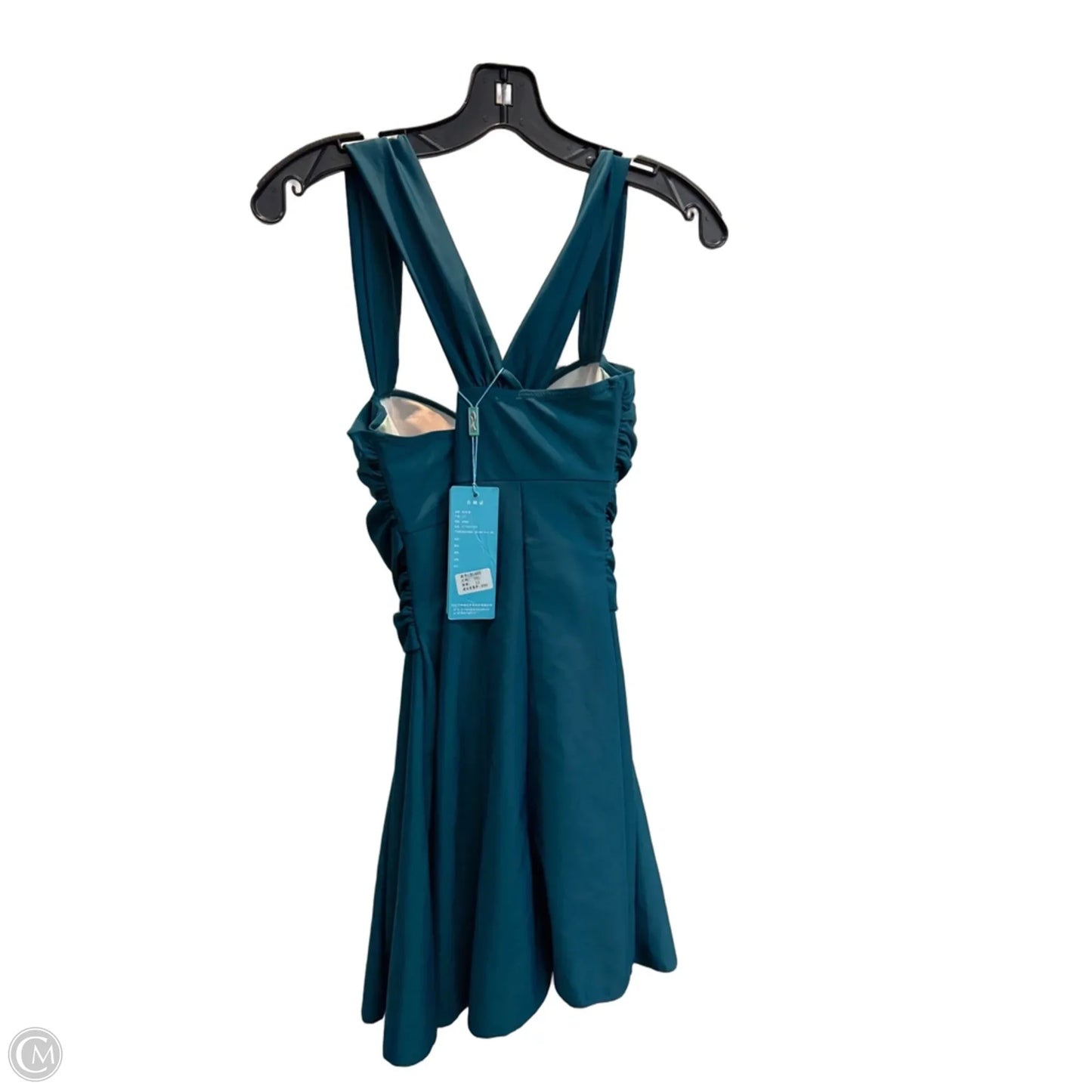 Swimsuit By Clothes Mentor In Teal, Size: 3x