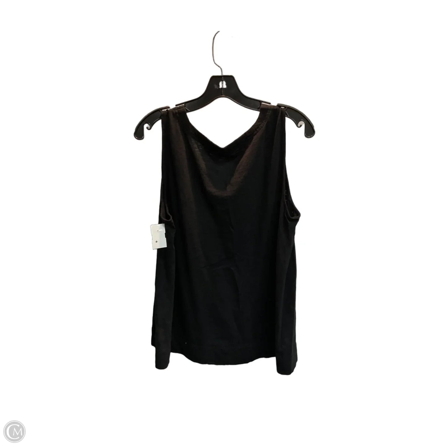 Top Sleeveless Basic By Chicos In Black, Size: Xl