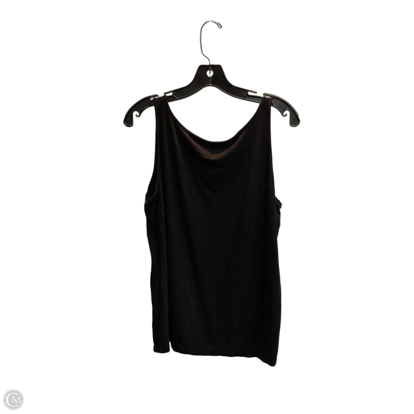 Top Sleeveless Basic By Chicos In Black, Size: L
