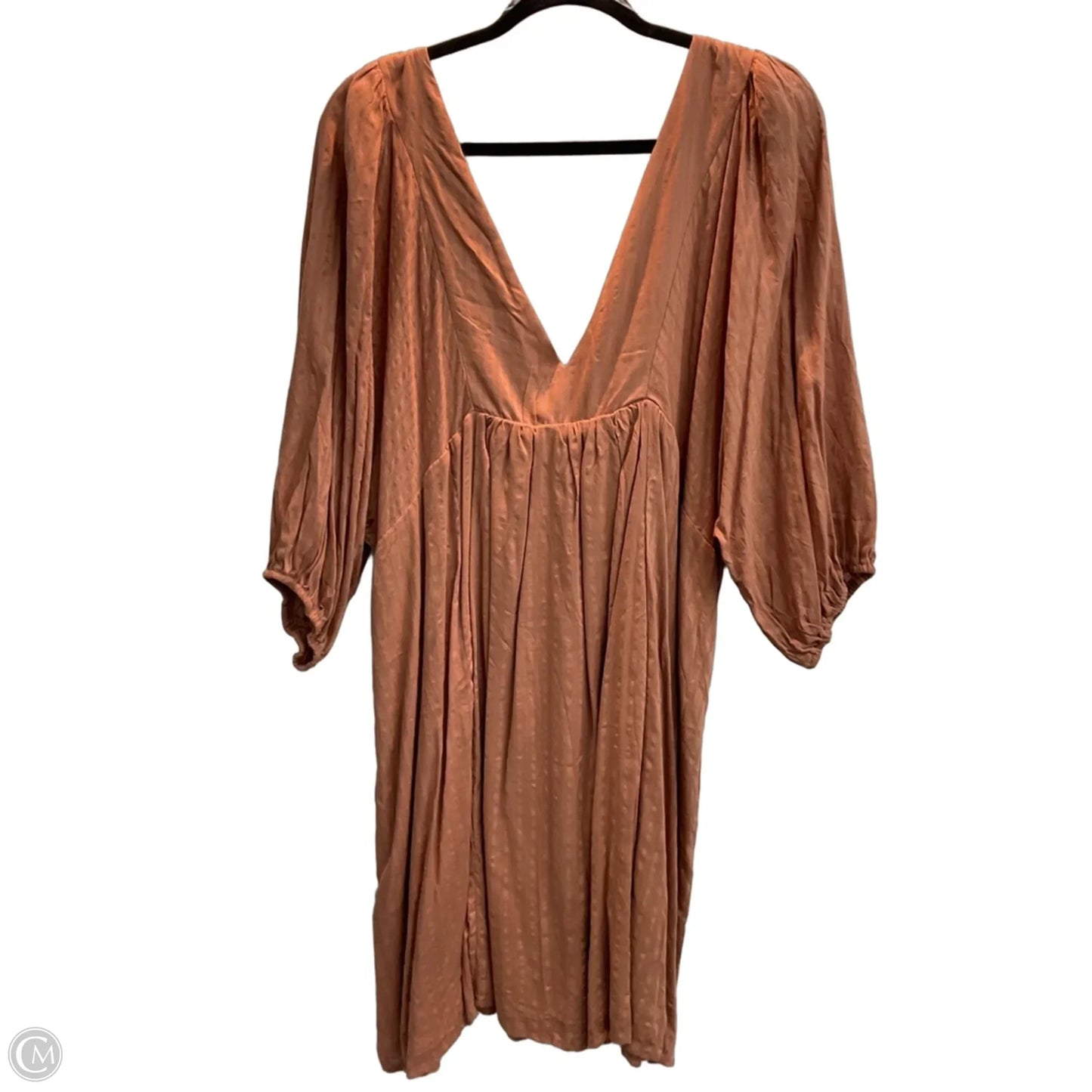 Dress Casual Short By Clothes Mentor In Orange, Size: 2x