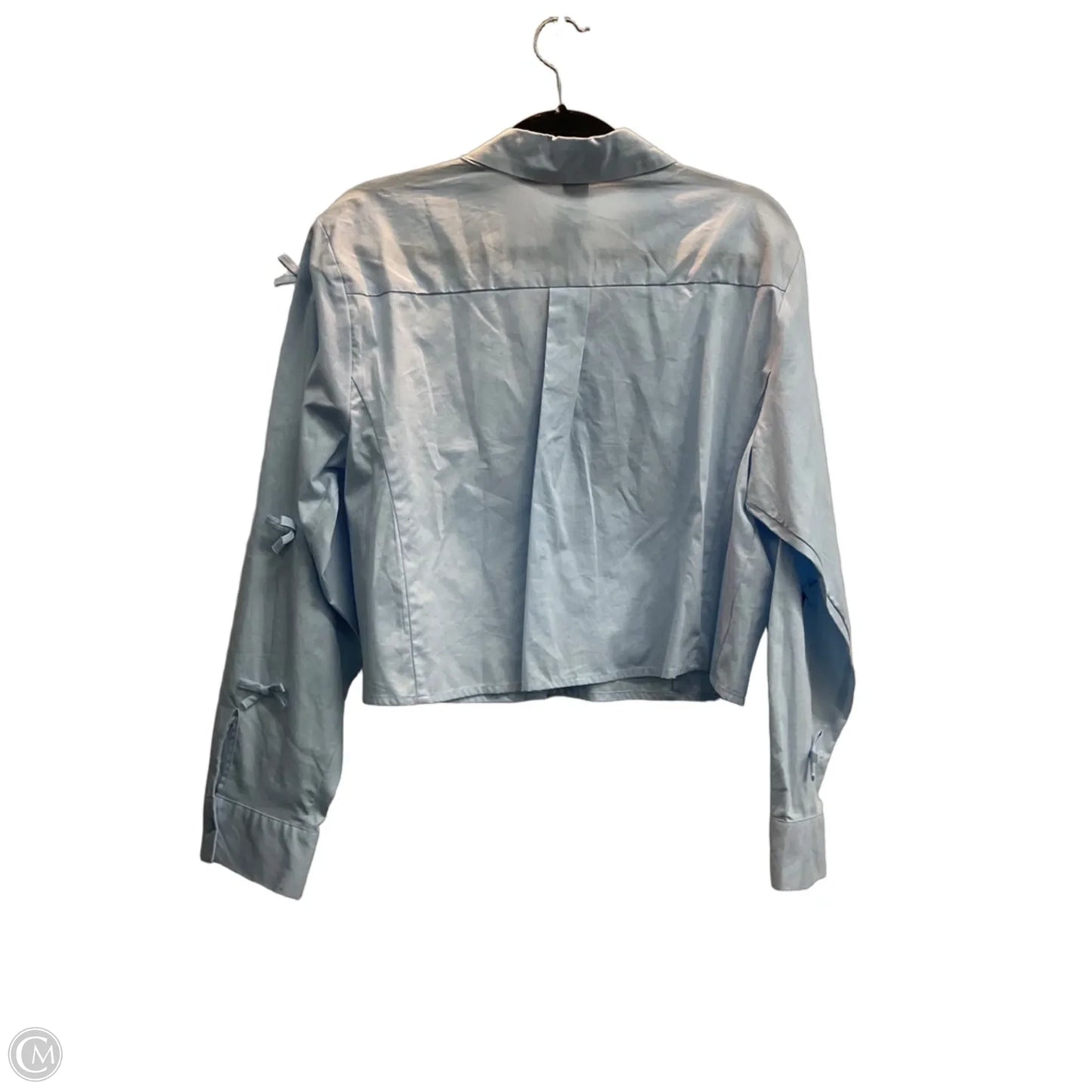 Top Long Sleeve By Wild Fable In Blue, Size: Xl
