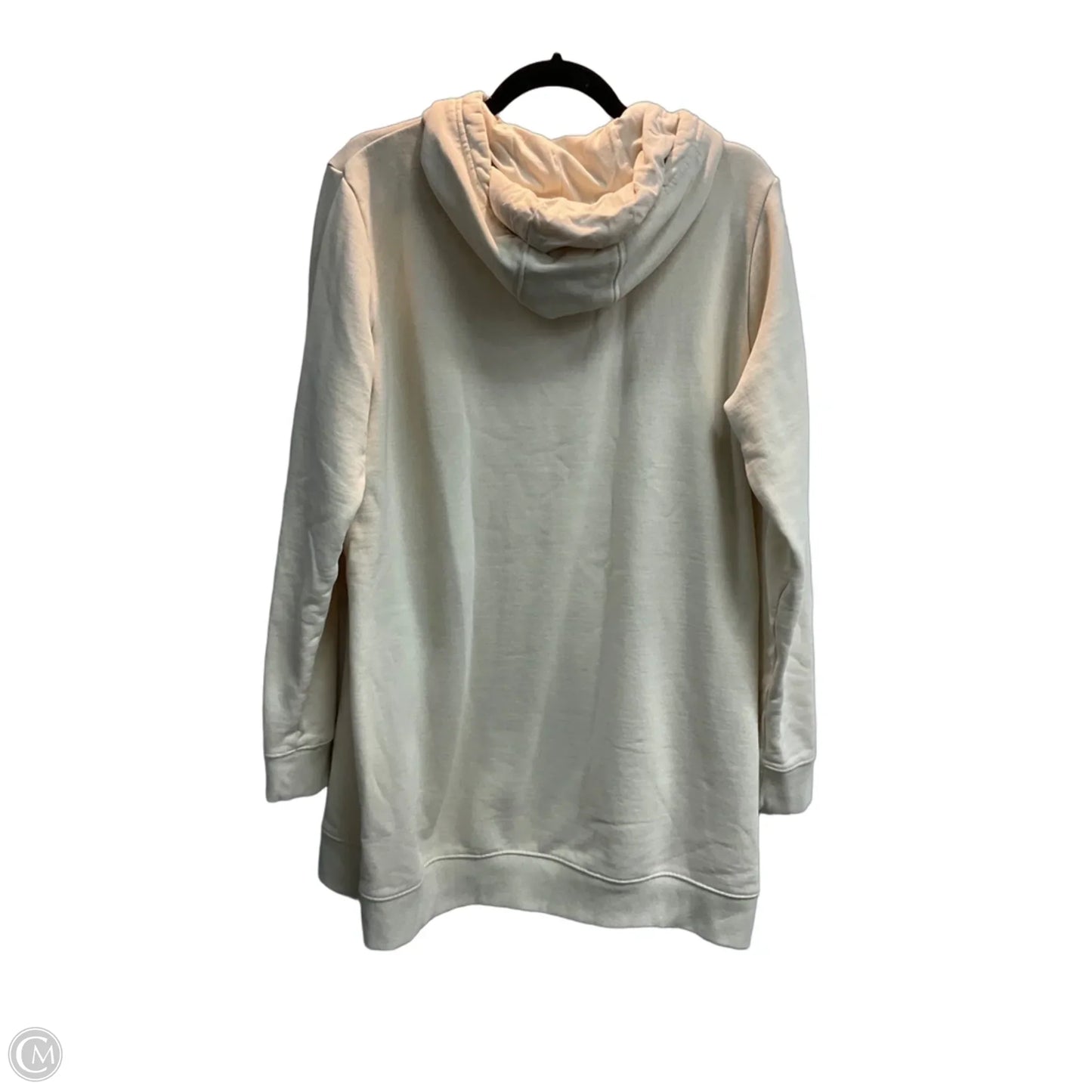 Sweatshirt Hoodie By Columbia In Cream, Size: Xl