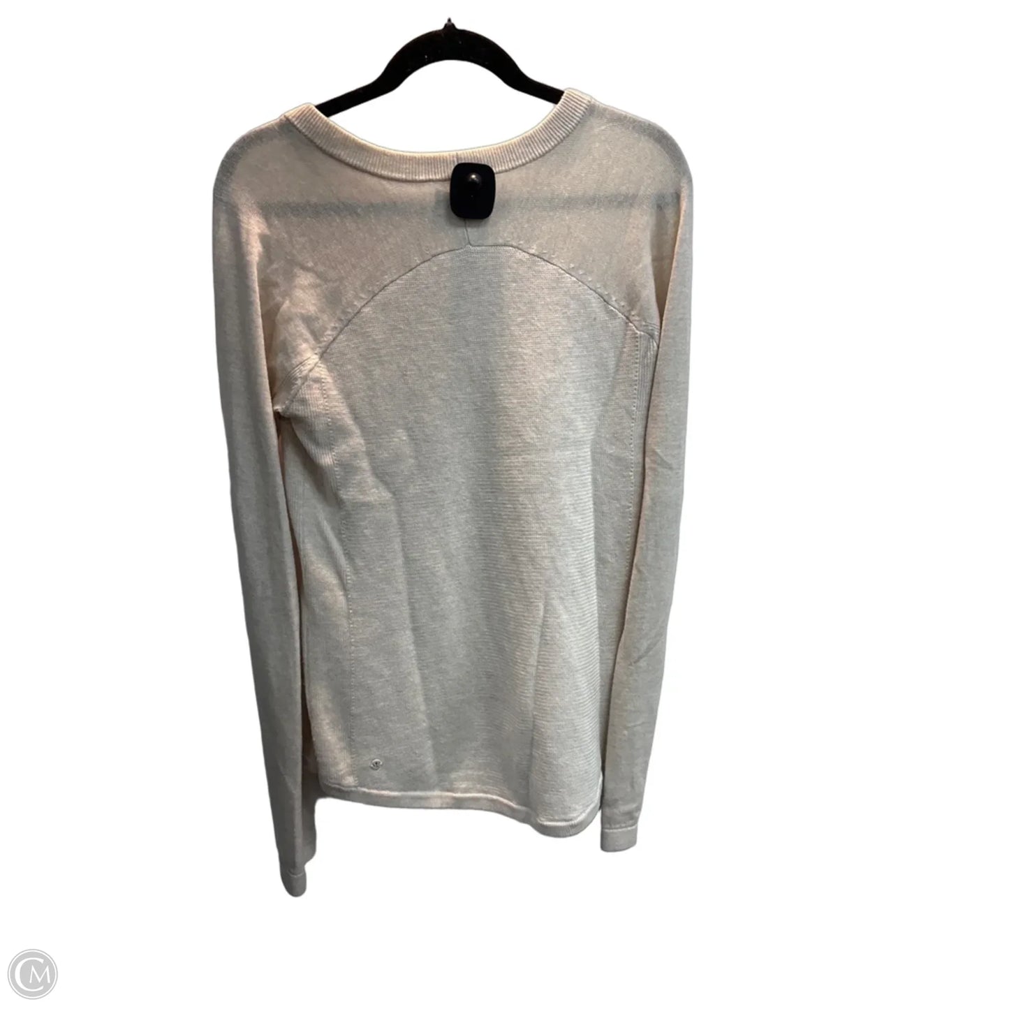 Sweater By Lululemon In Cream, Size: M