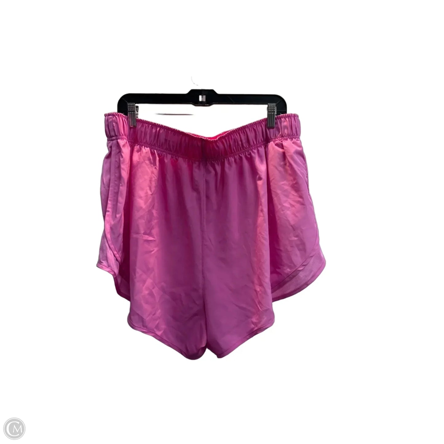 Athletic Shorts 2pc By Nike In Pink, Size: 1x