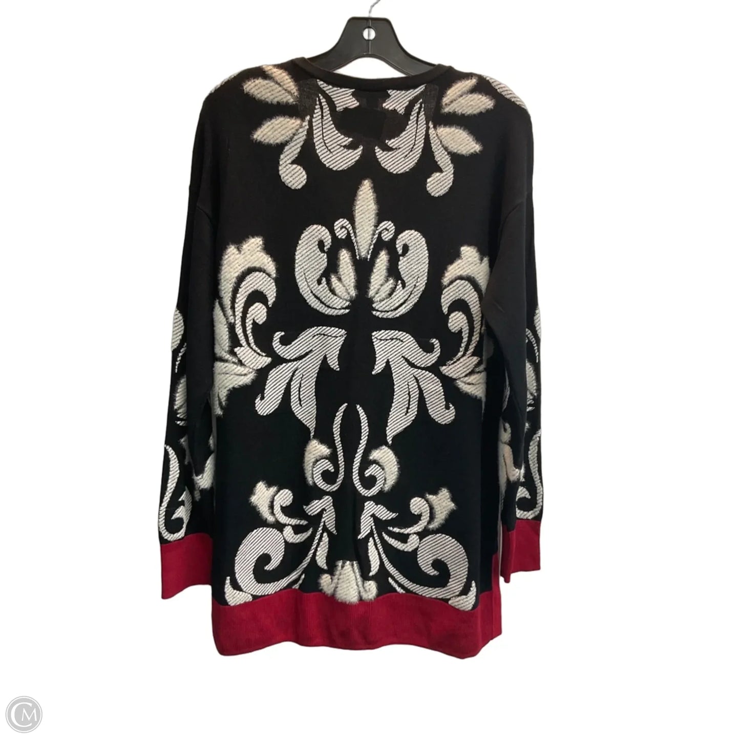 Sweater By Chicos In Black, Size: M