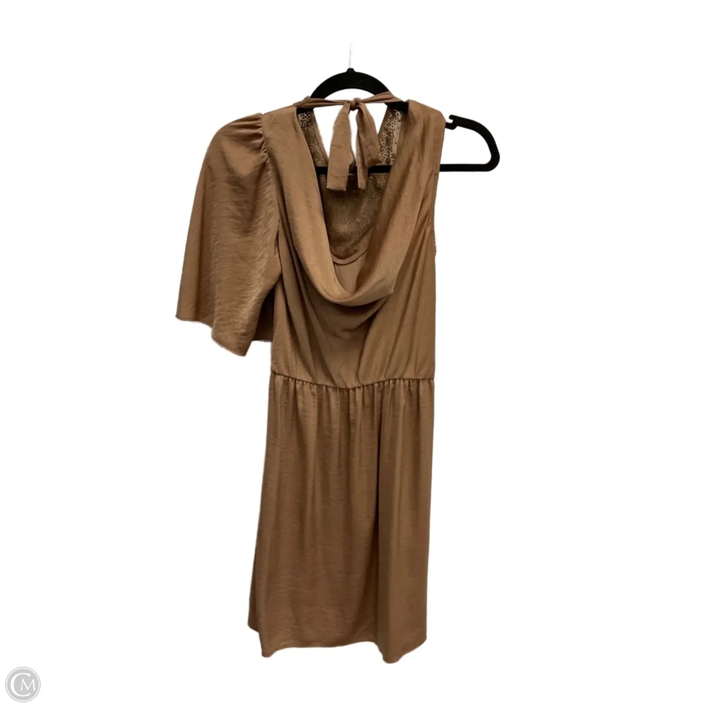 Dress Party Midi By Bcbgmaxazria In Bronze, Size: S