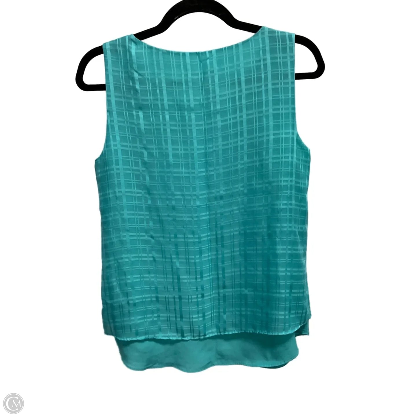 Top Sleeveless By Dana Buchman In Blue, Size: S