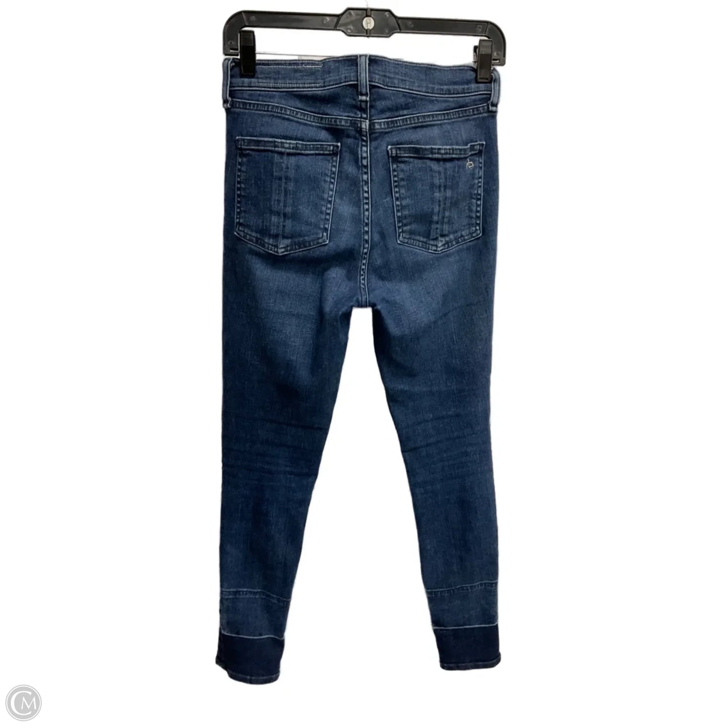 Jeans Skinny By Rag & Bones Jeans In Blue, Size: 0