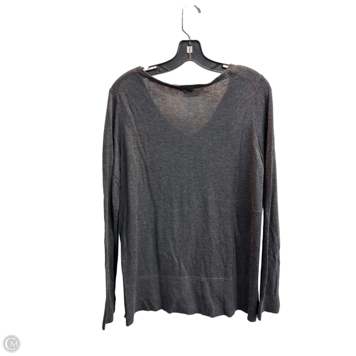 Sweater By Loft In Grey, Size: M
