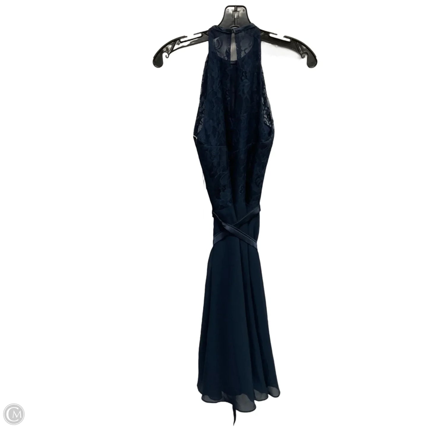 Dress Party Midi By Clothes Mentor In Navy, Size: S